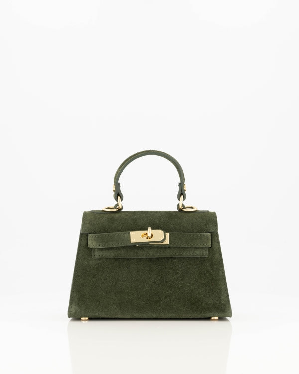 Tas Grace suede groen