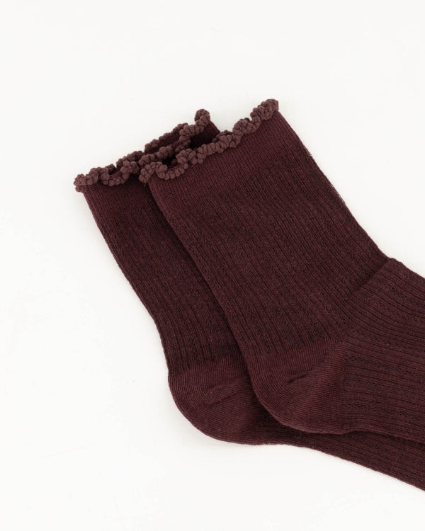 Regalo socks glitter beige