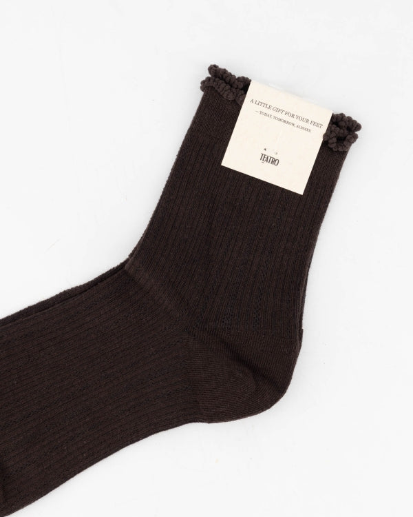 Regalo socks glitter beige