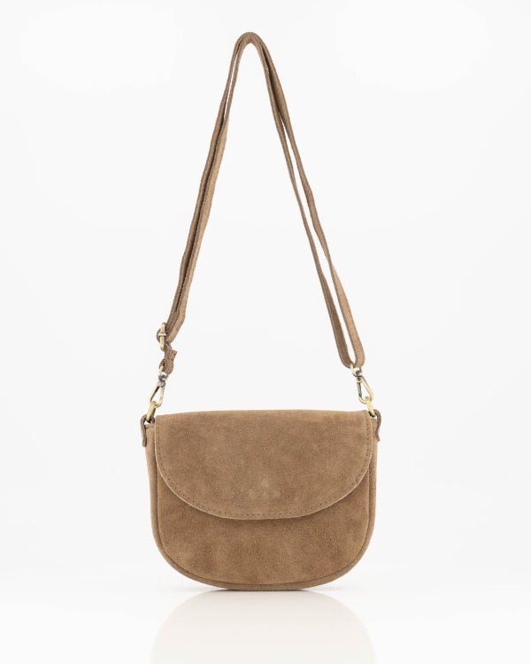 Tas Sevilla suede taupe