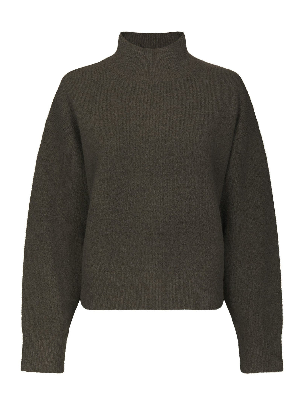 Paulina Knit Blouse moss green