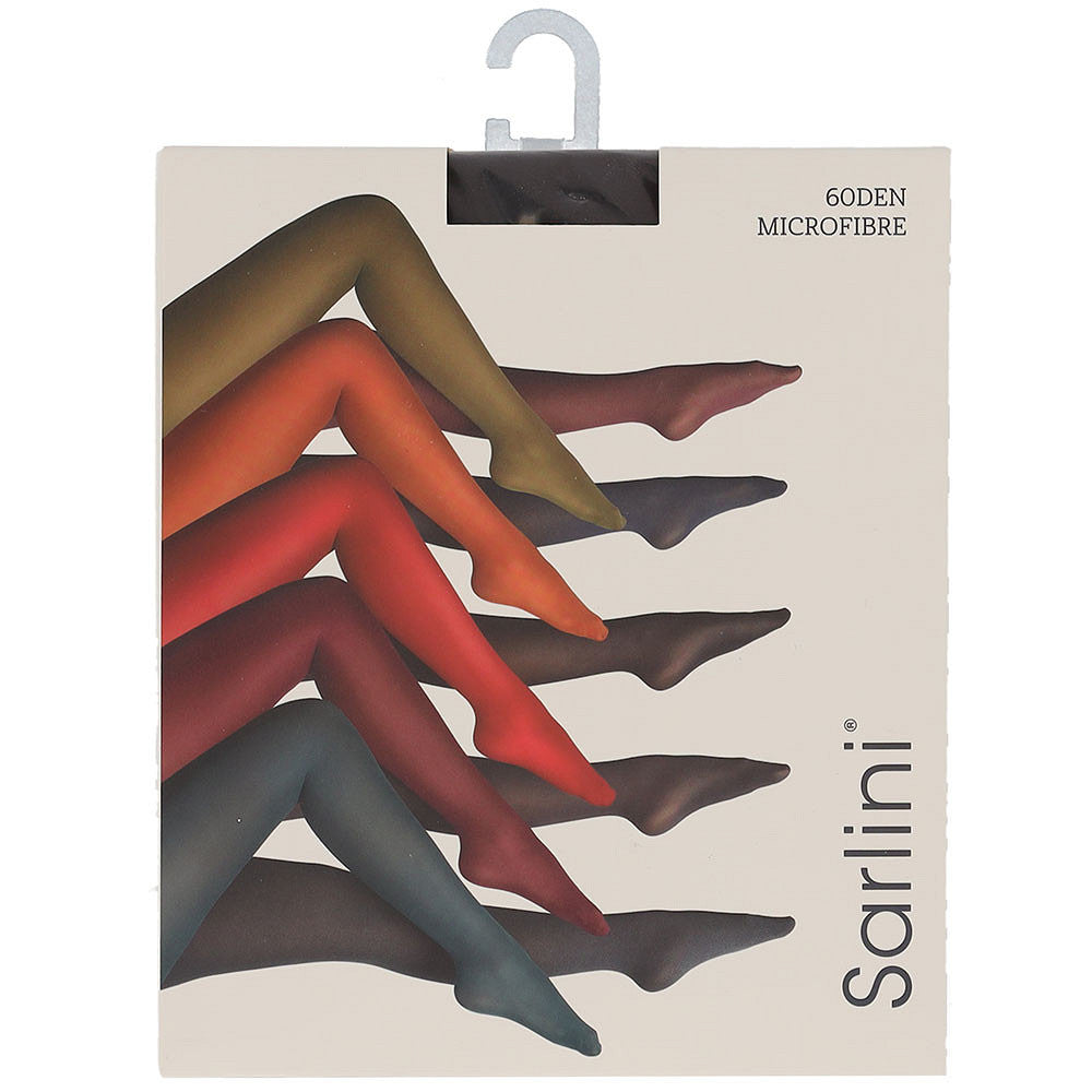 Sarlini panty 60 denier koffiebruin, verpakking - Bij Keesje
