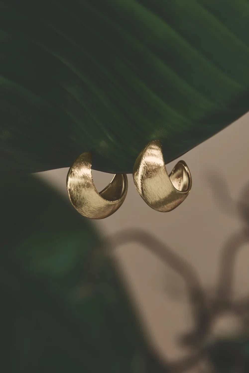Oorbellen Arielle circle gold