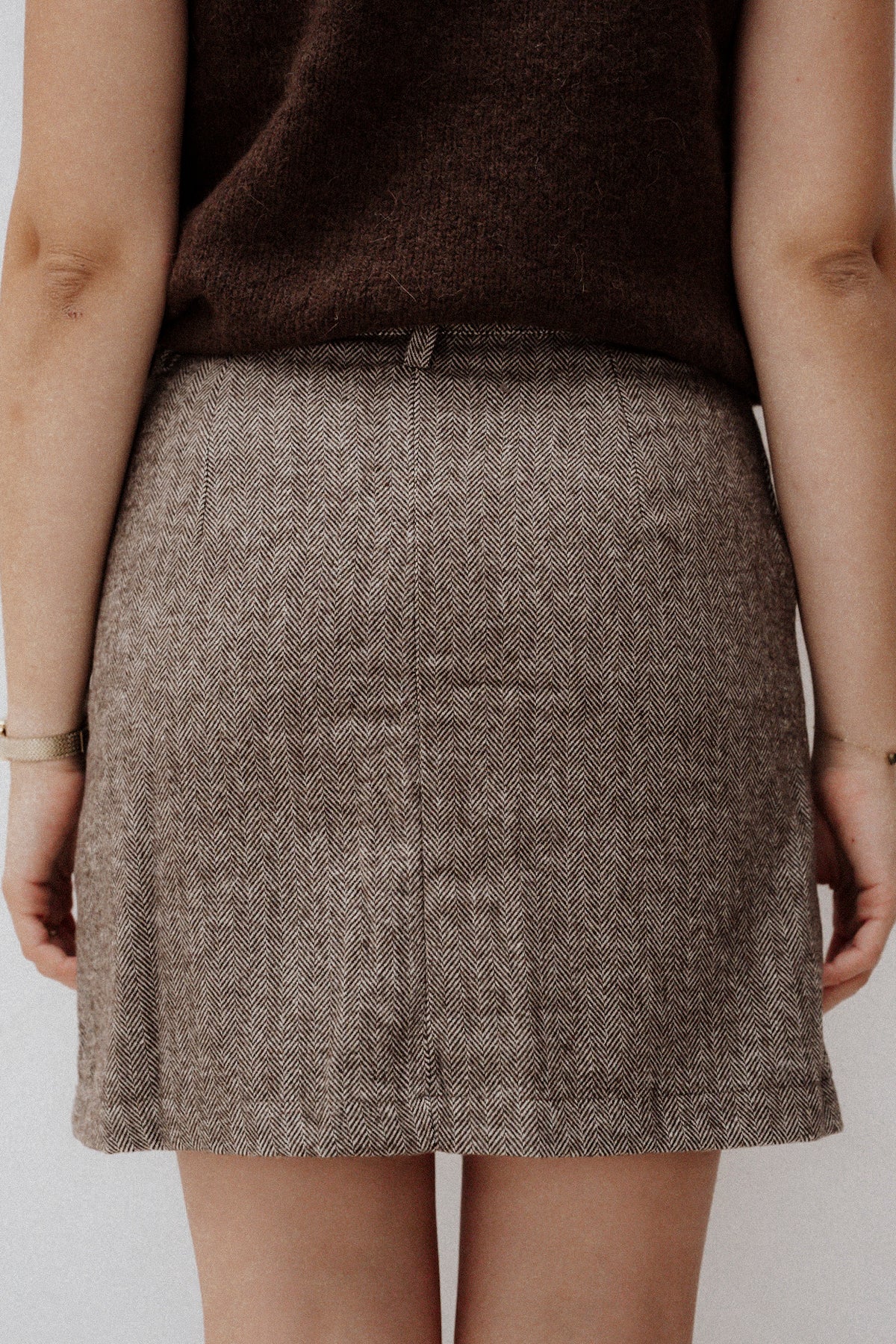 Remy Skirt Dark Brown