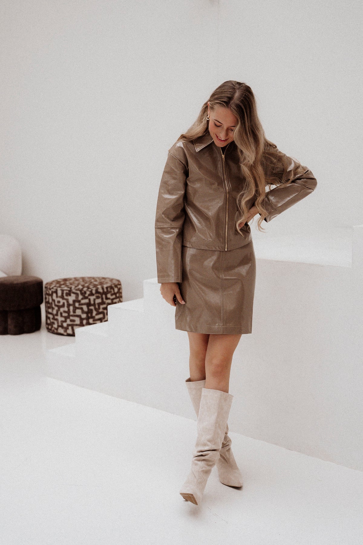 Faye Jacket Taupe