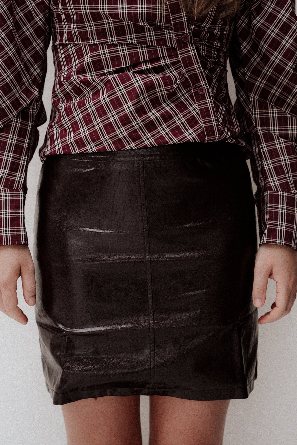 SL Skirt Dark Brown 26562