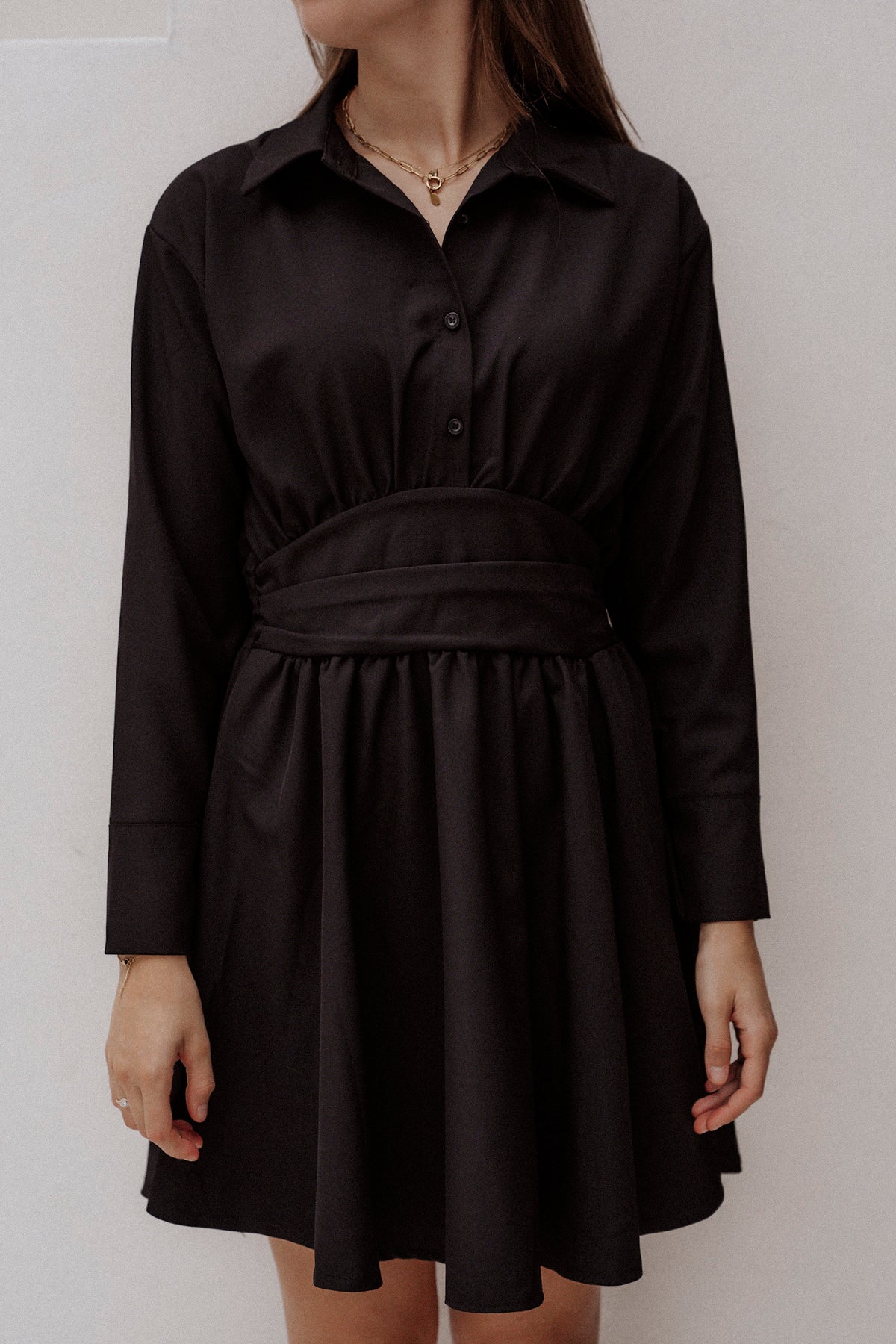 Evie Kleid Schwarz
