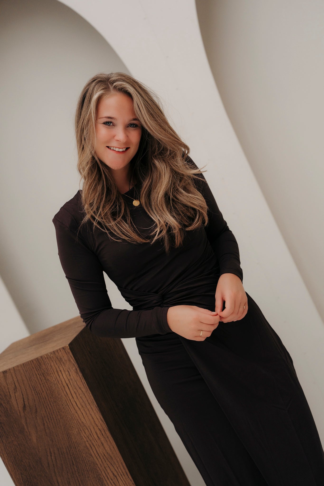 Donne Dress Dark Chocolate