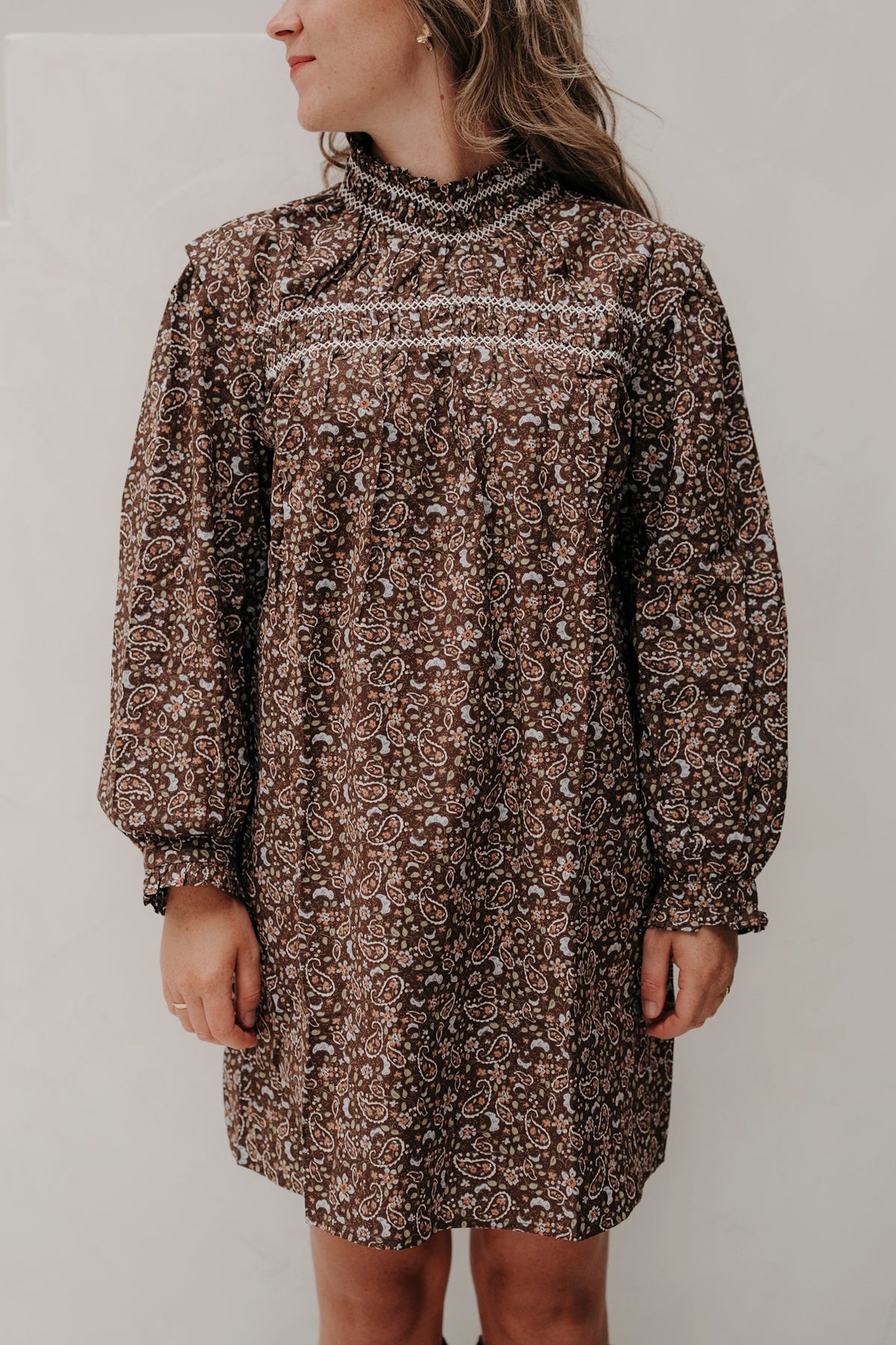 Bente dress bloemprint
