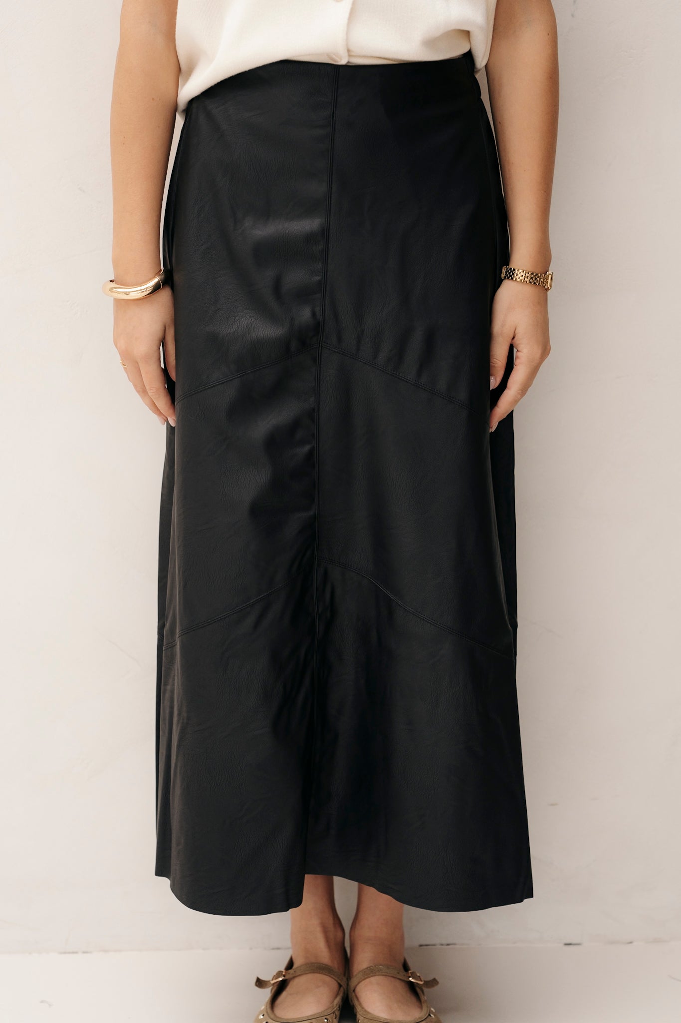Fqharley long Skirt Black