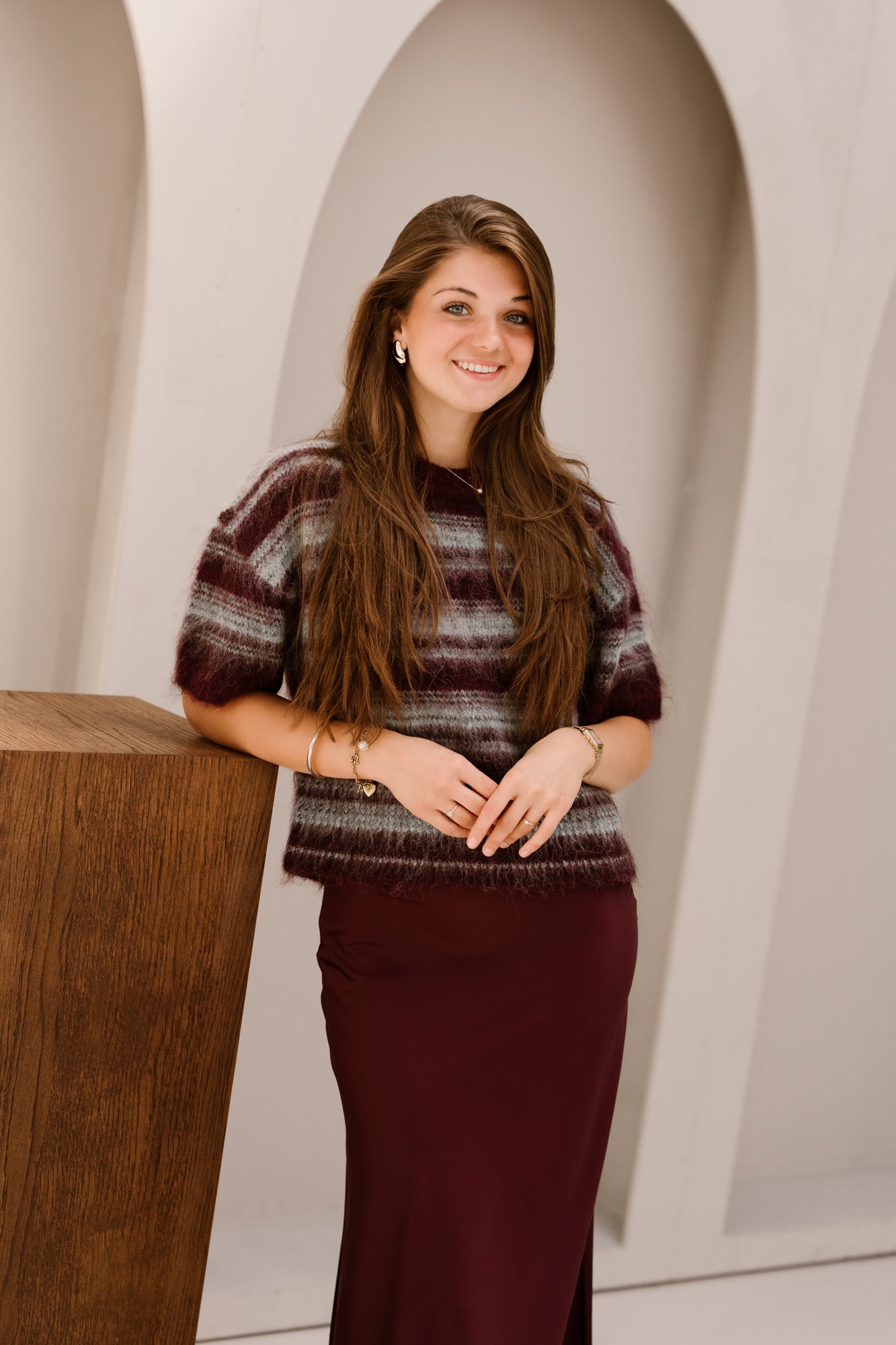 MSCHLycie 2/4 Pullover STP Purple-Gray