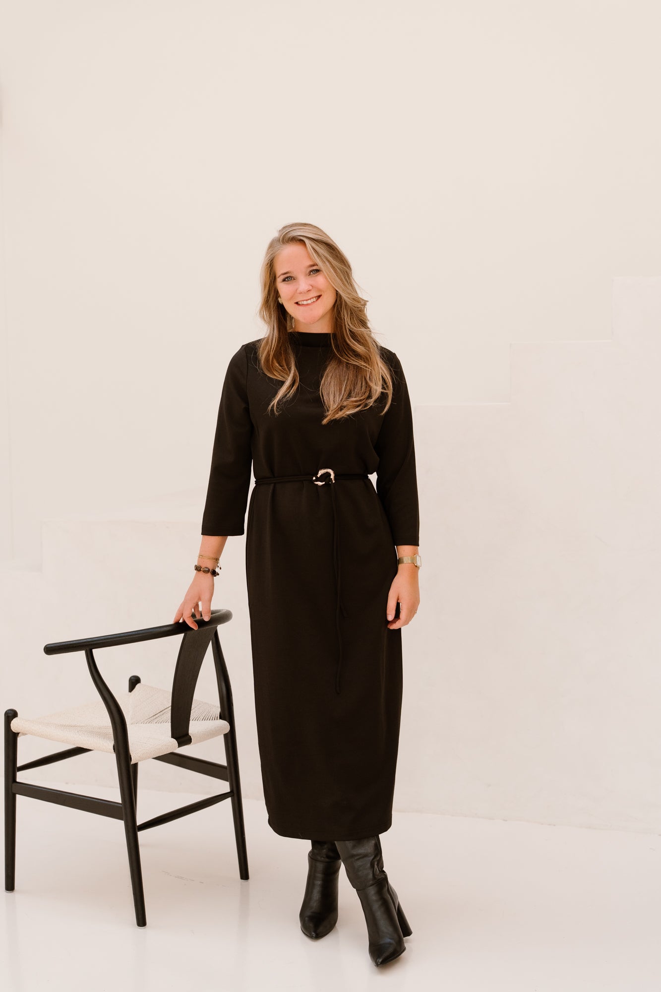 Devoted Dress Black