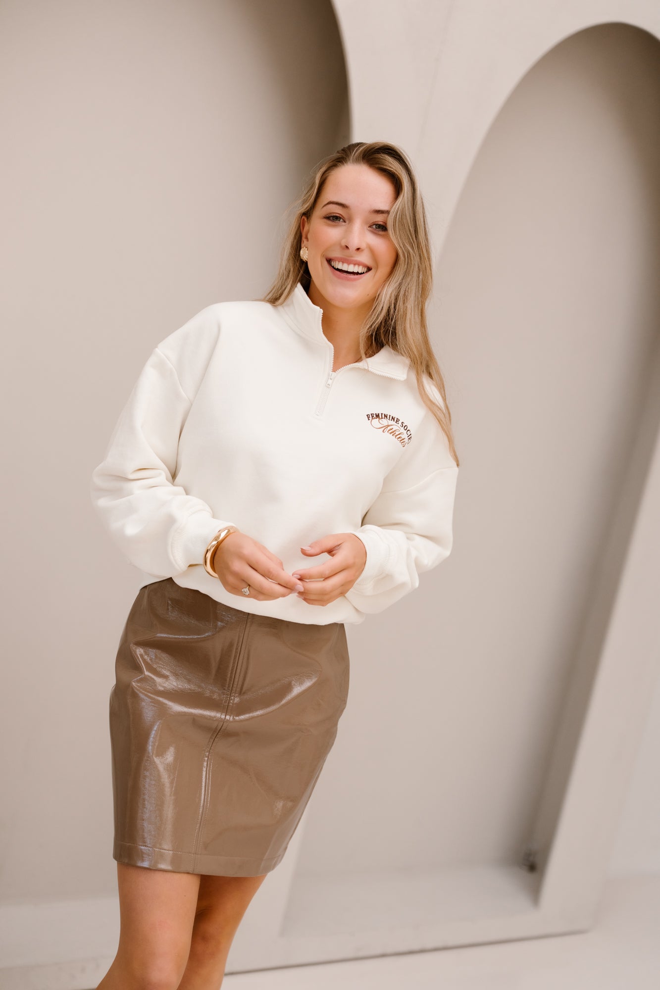 Sweater Feminine Society Ecru