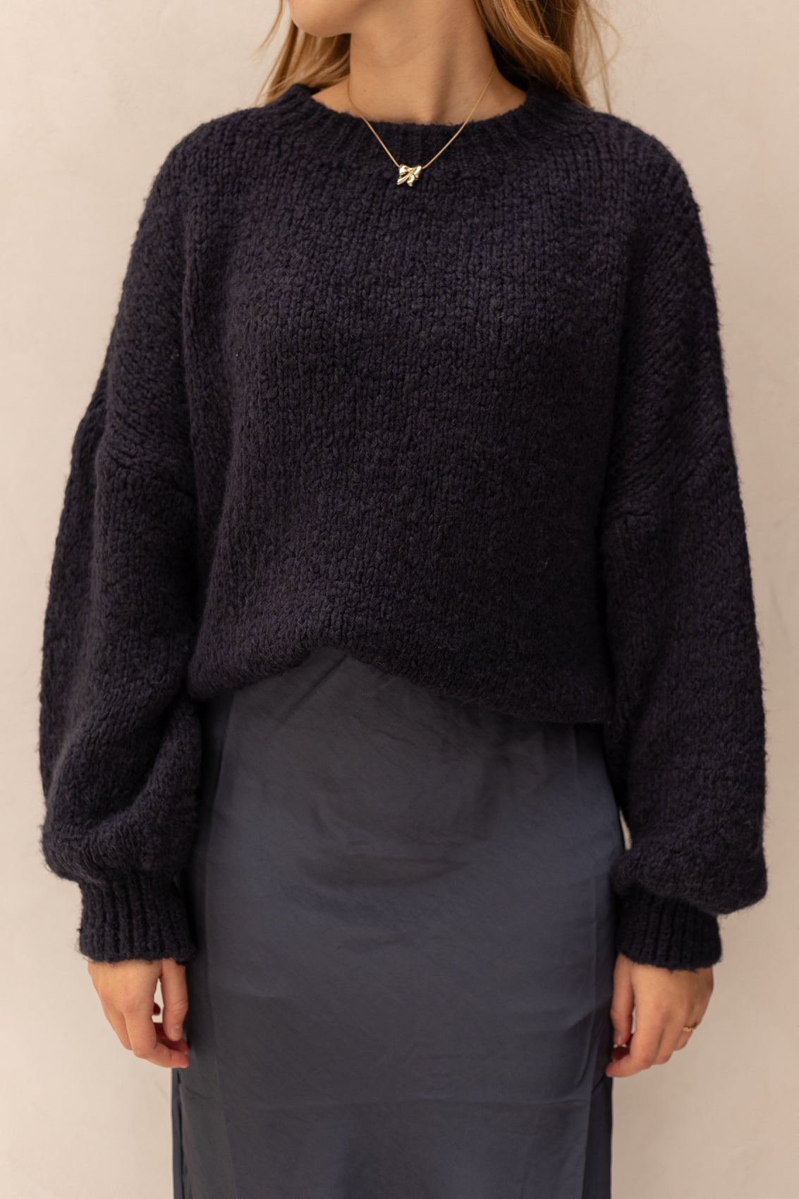 Wendy sweater dark blue