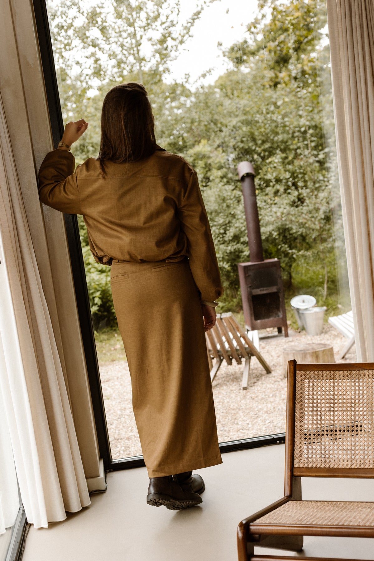 Marit Bomberjacke Grün
