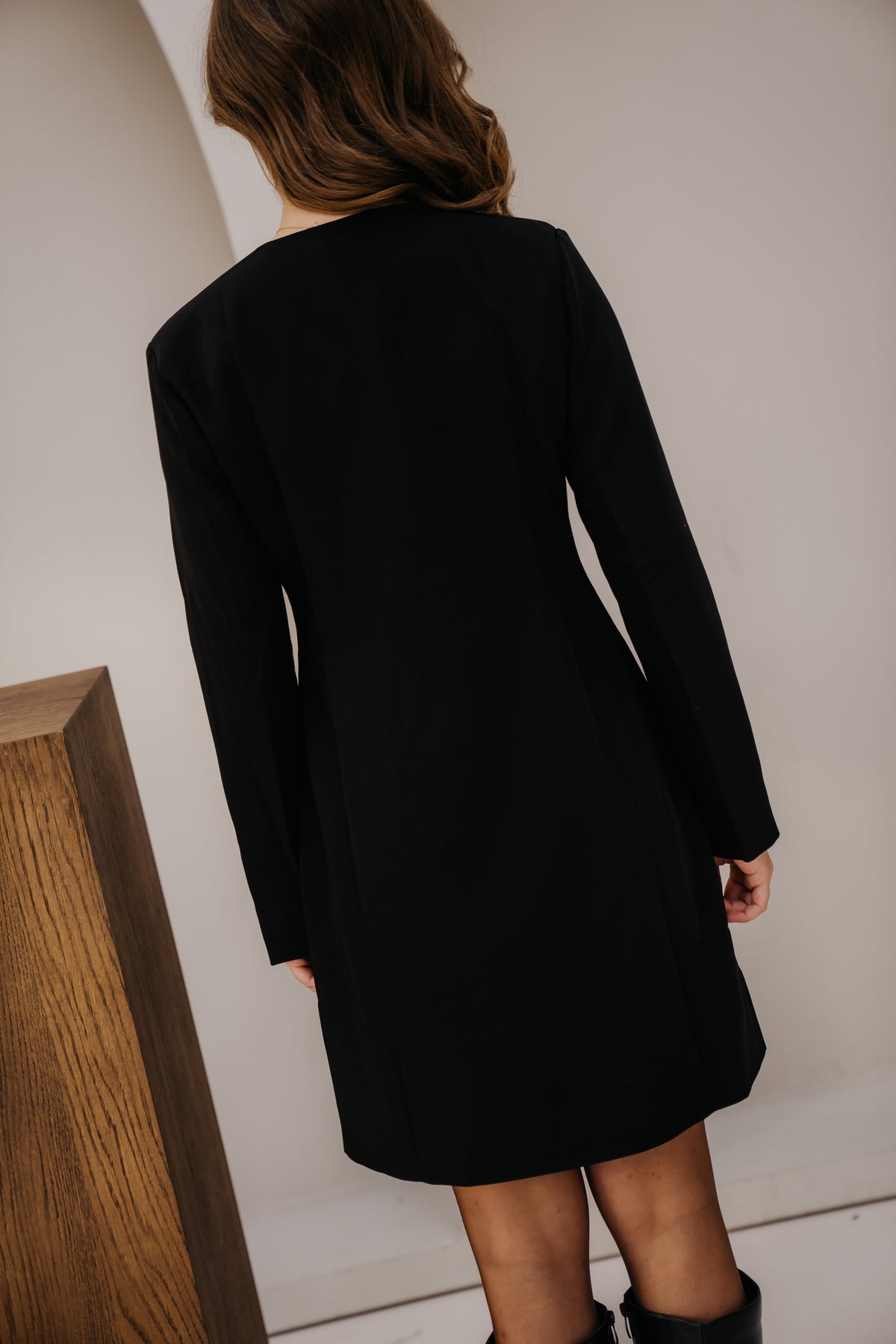 Carin blazer dress black