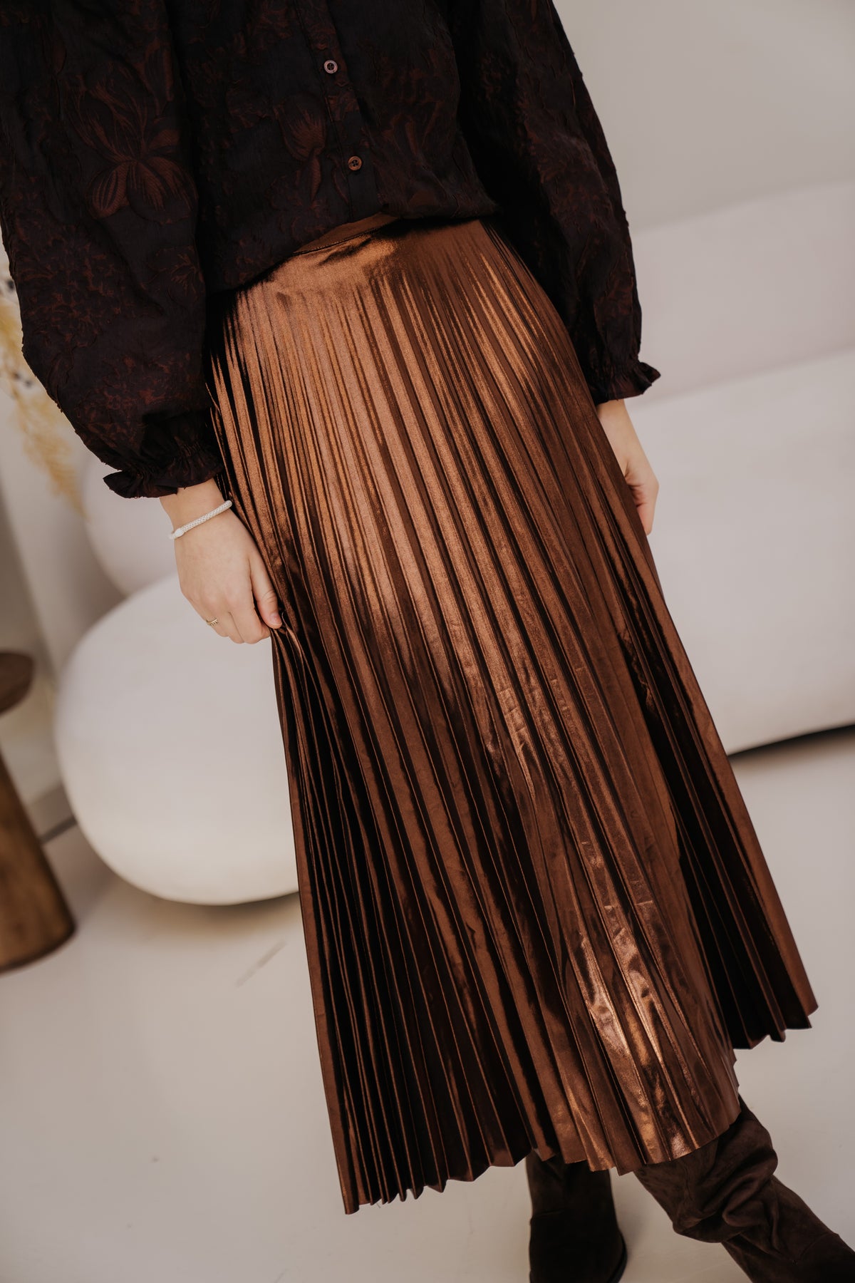 Corine skirt brons