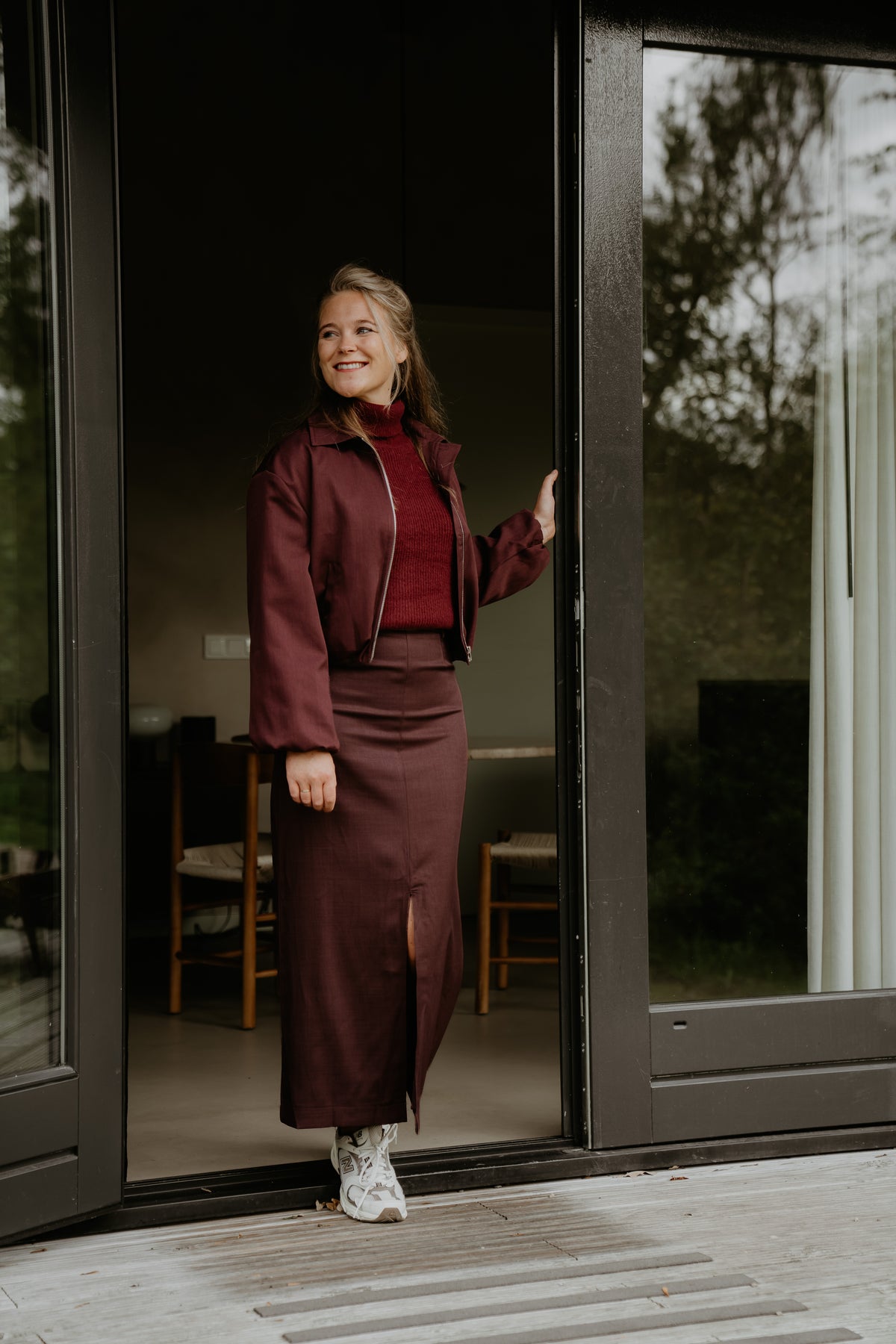 Agatha Skirt Plum