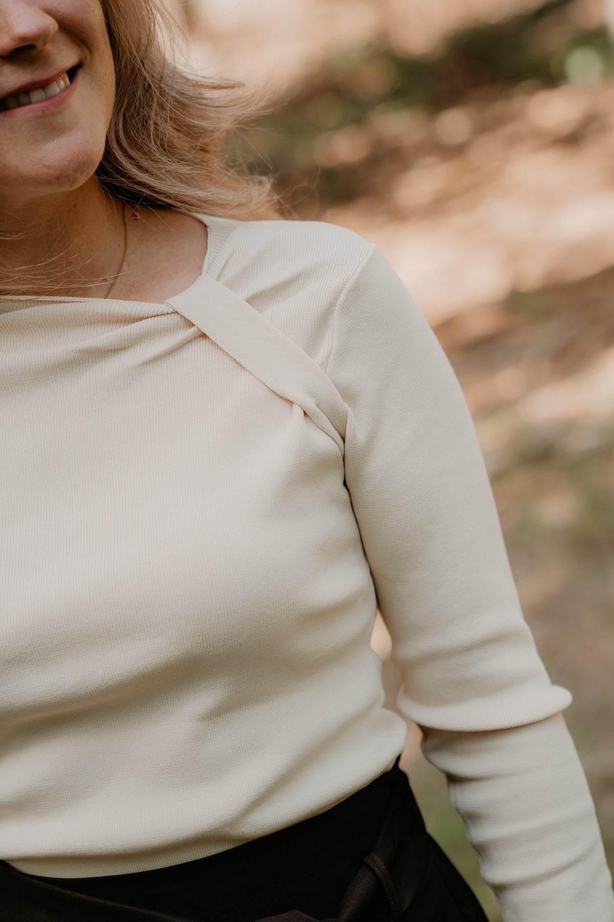 Jacobien Top Beige