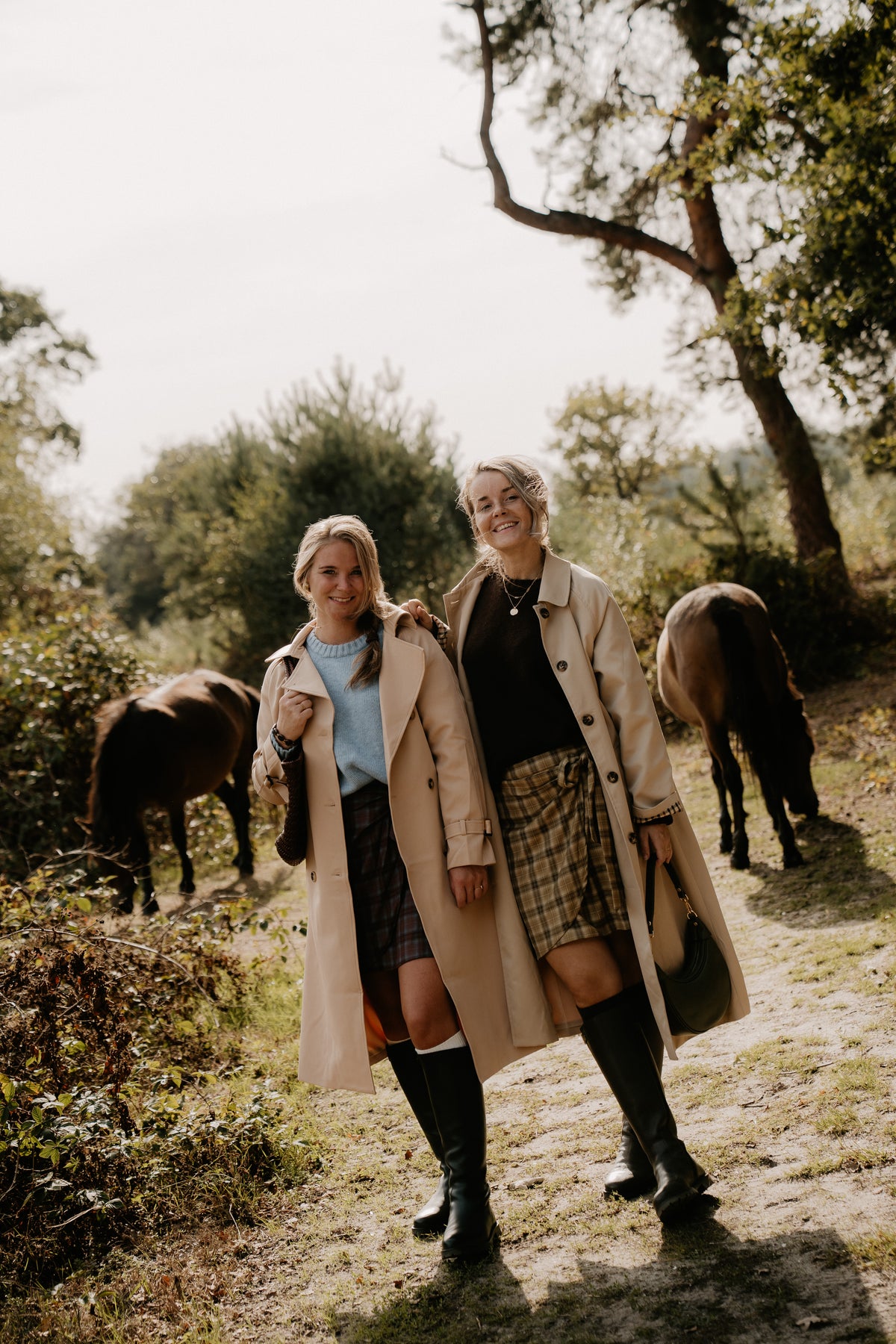Erina Trenchcoat Taupe