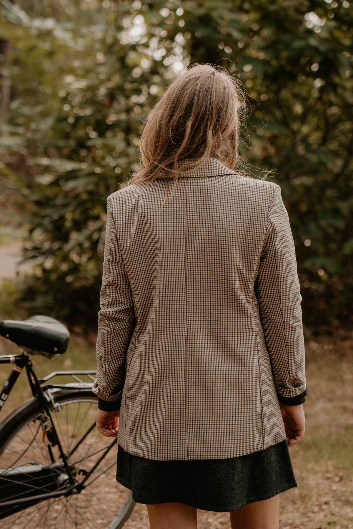 Elif blazer ruit