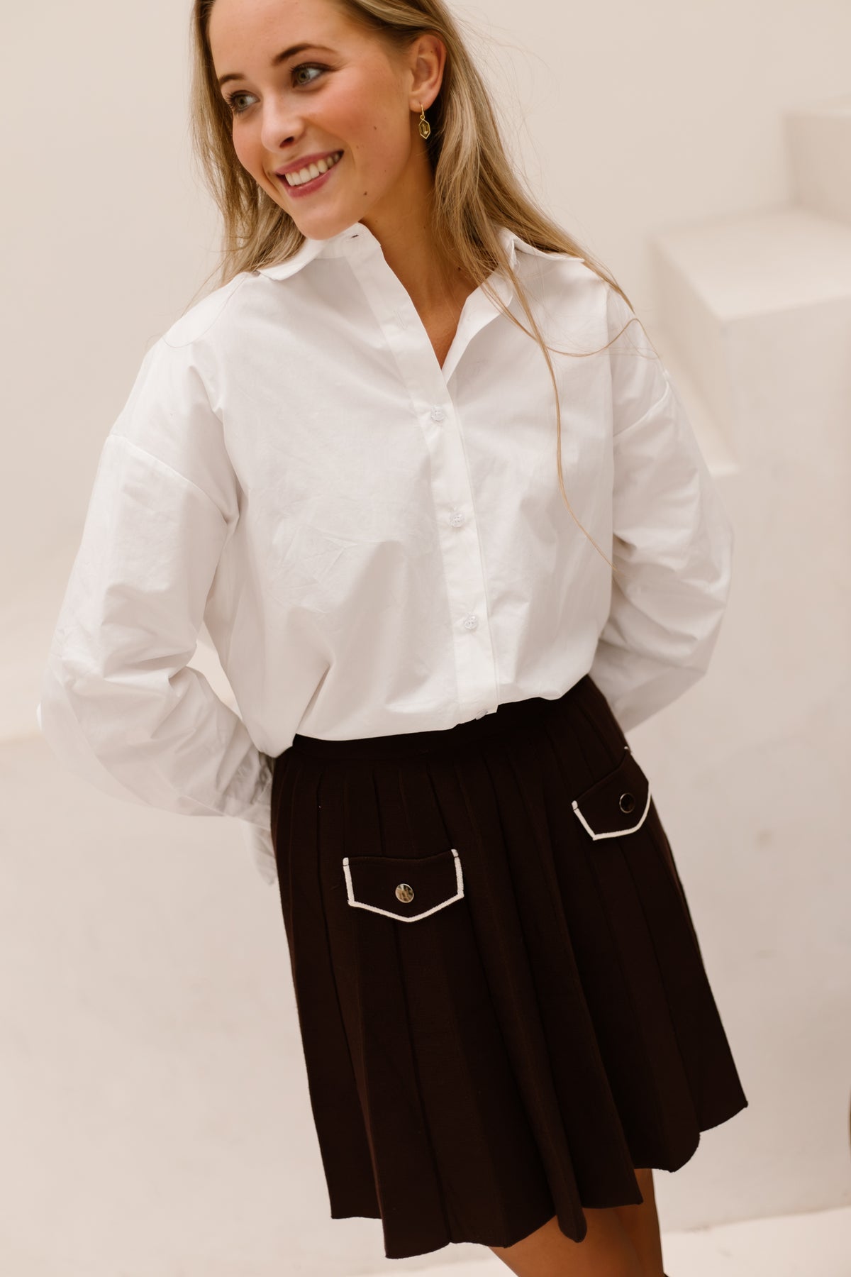 Mirthe blouse white