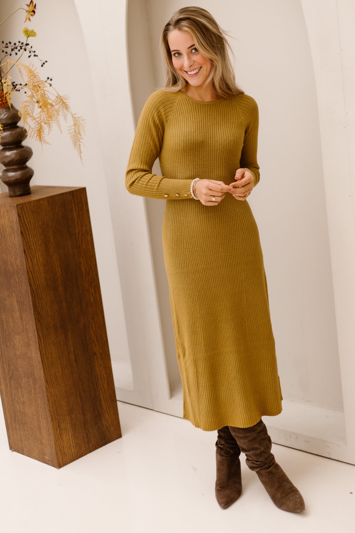 Nako Kleid Bronze