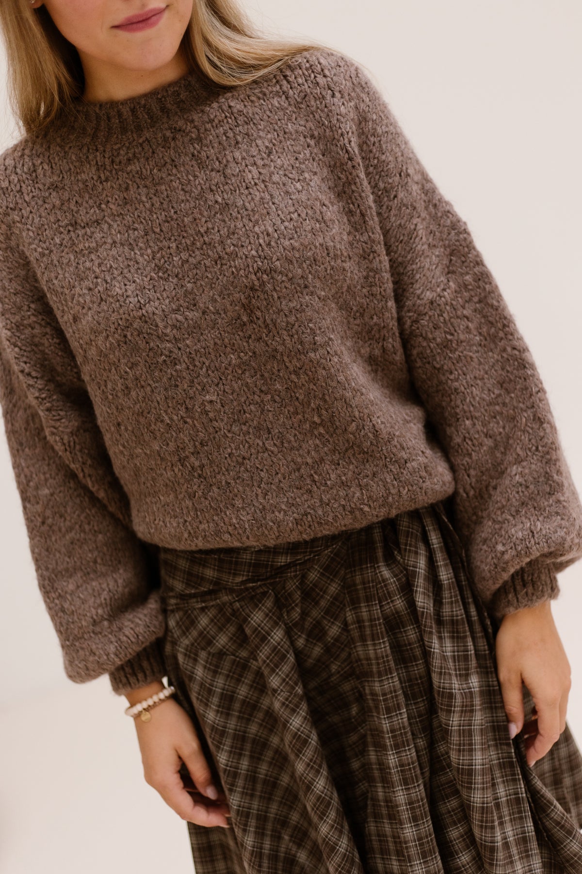 Wendy sweater light brown