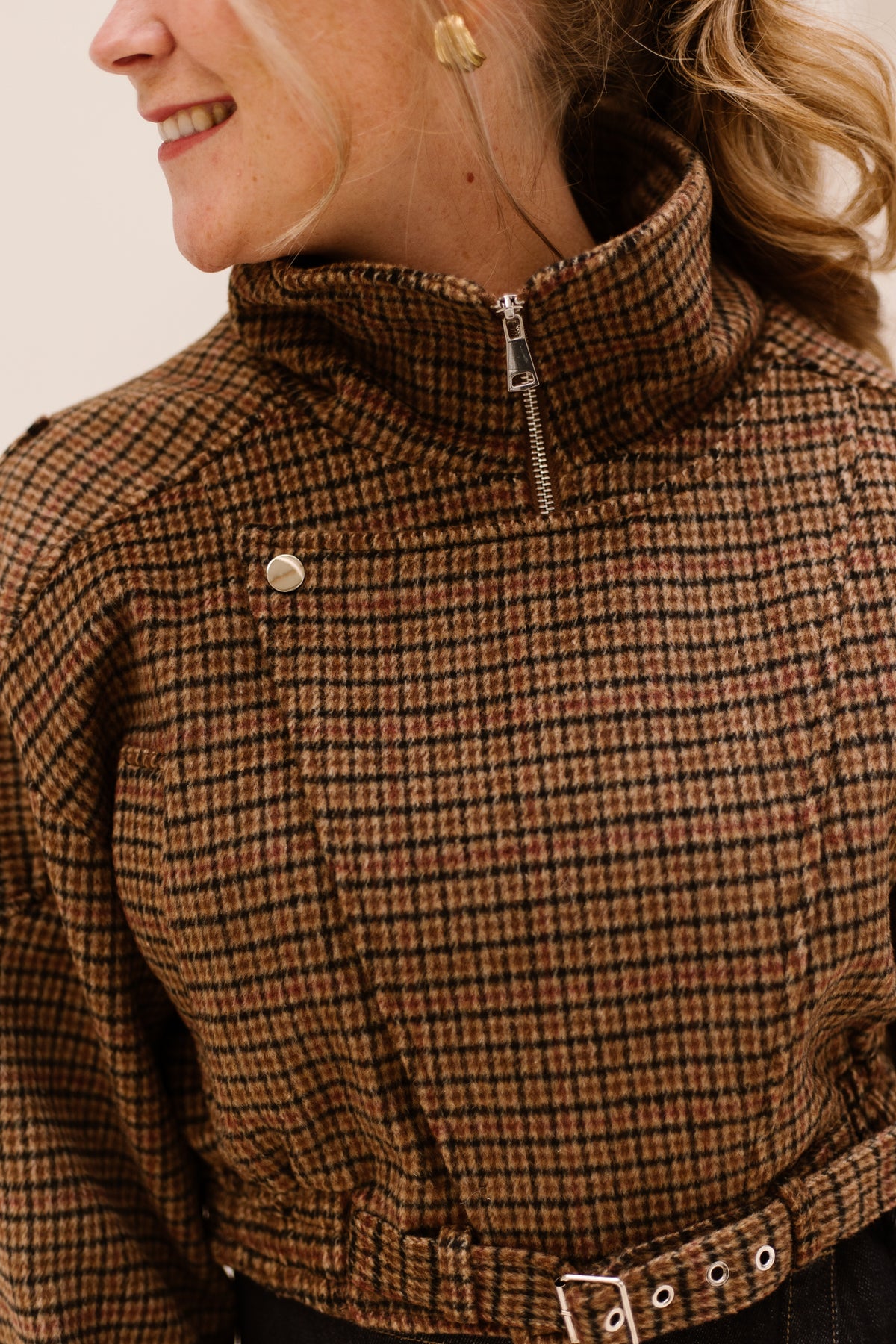 Hanne Check Jacket