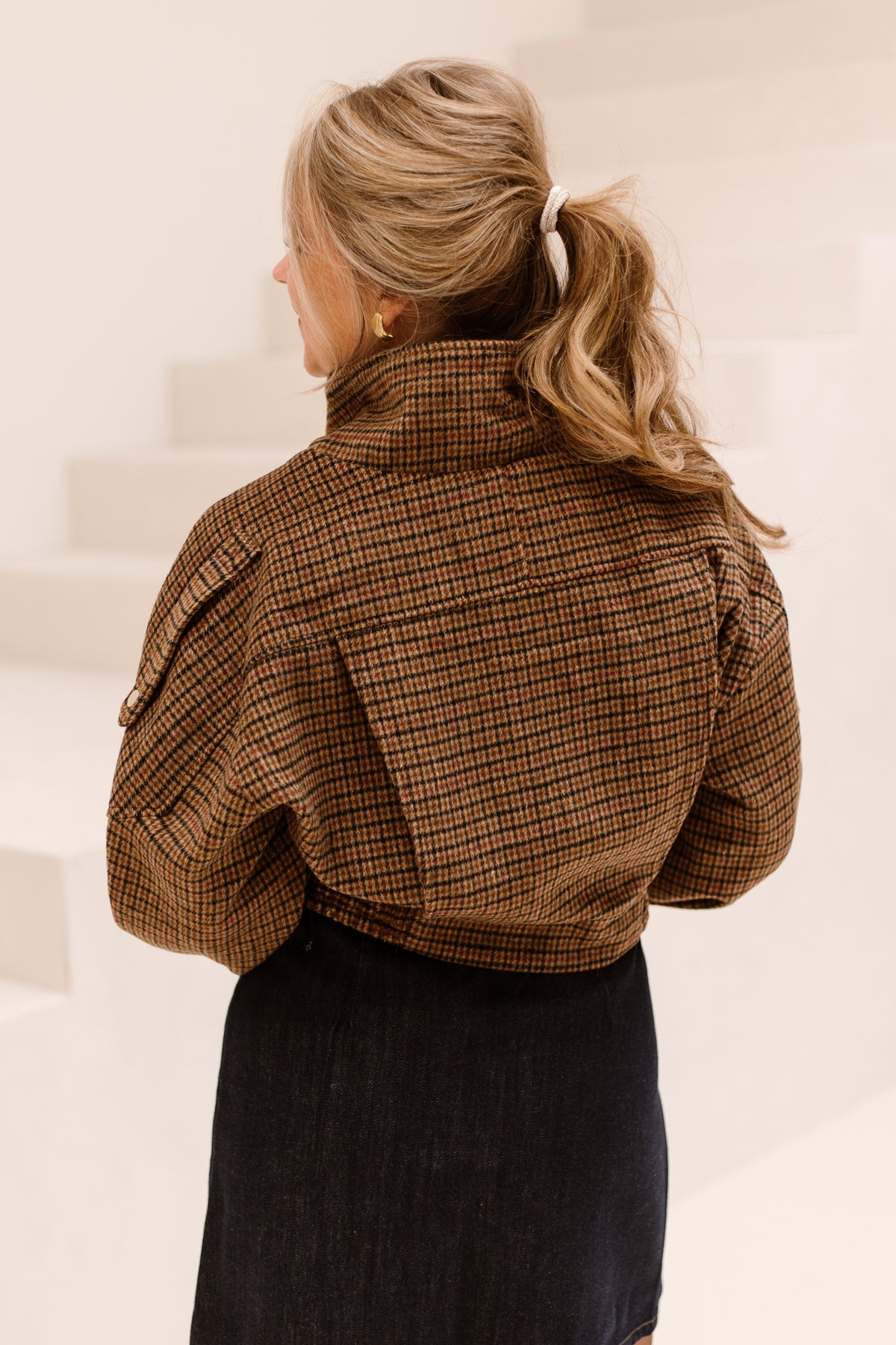Hanne Check Jacket