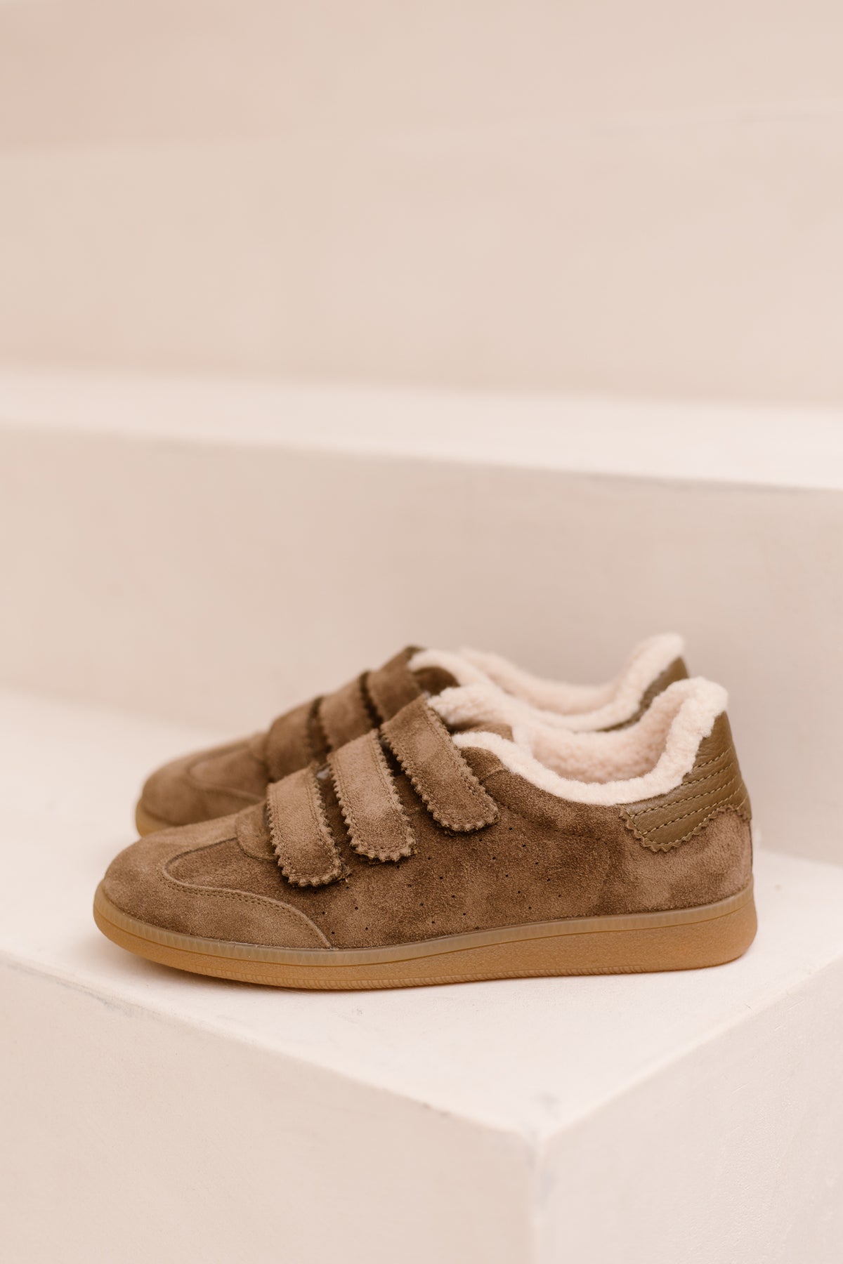 Montreal Sneaker Taupe+Teddy