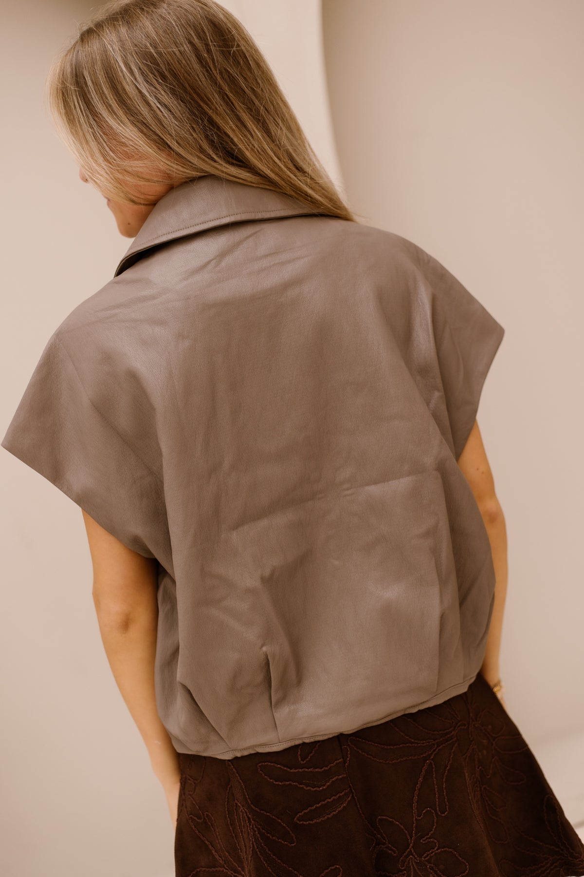 Alise gilet beige