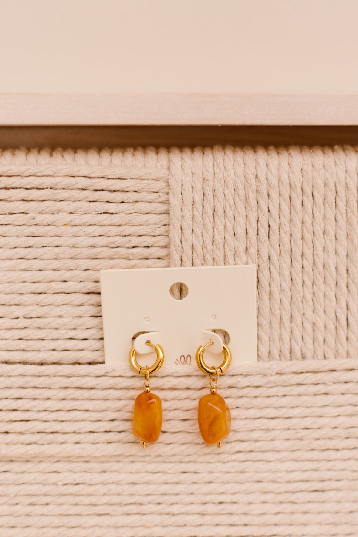 Oorbellen Anne lightbrown
