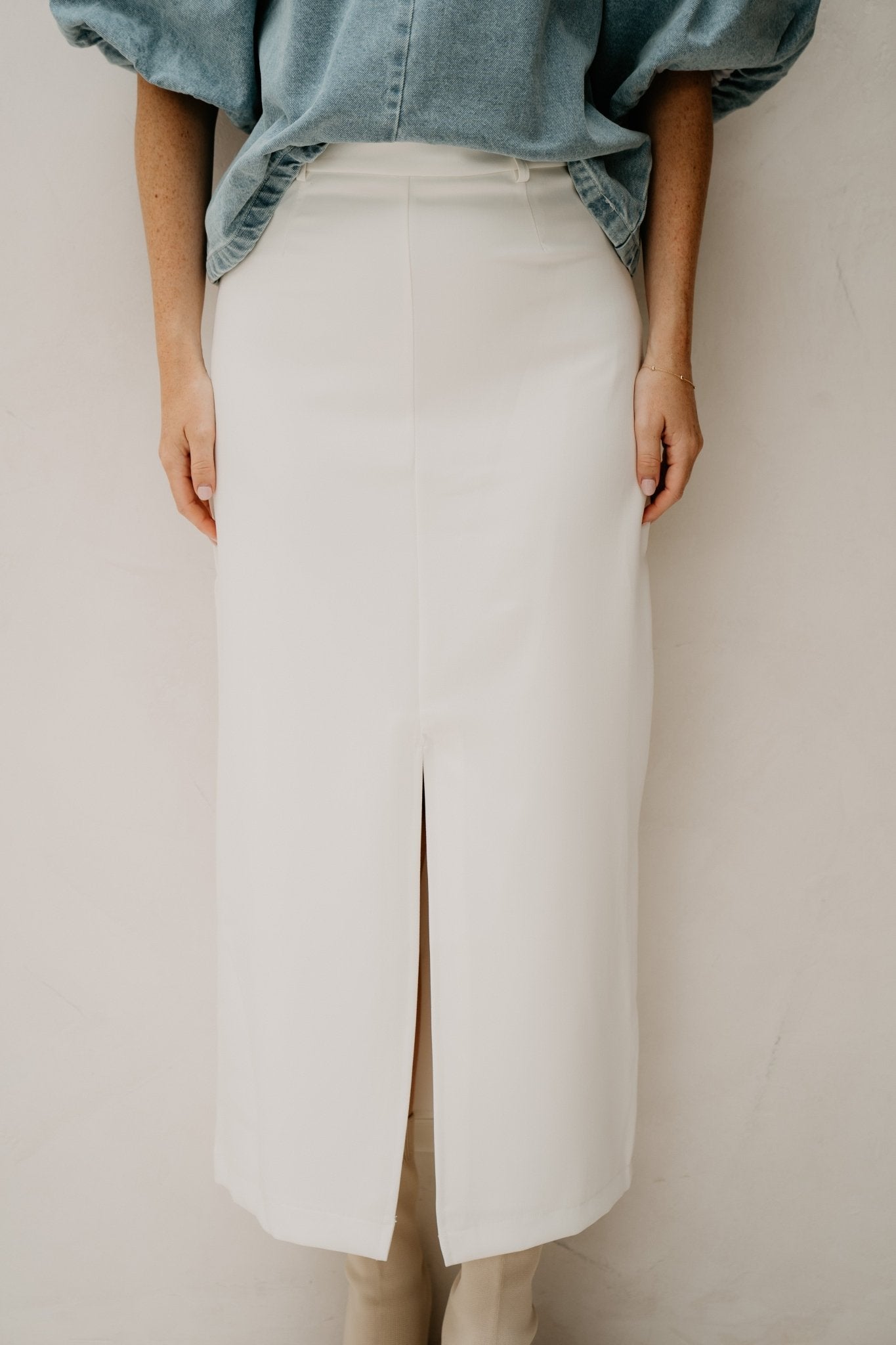 Agatha skirt white - Bij Keesje - Bij Keesje The Label - rok