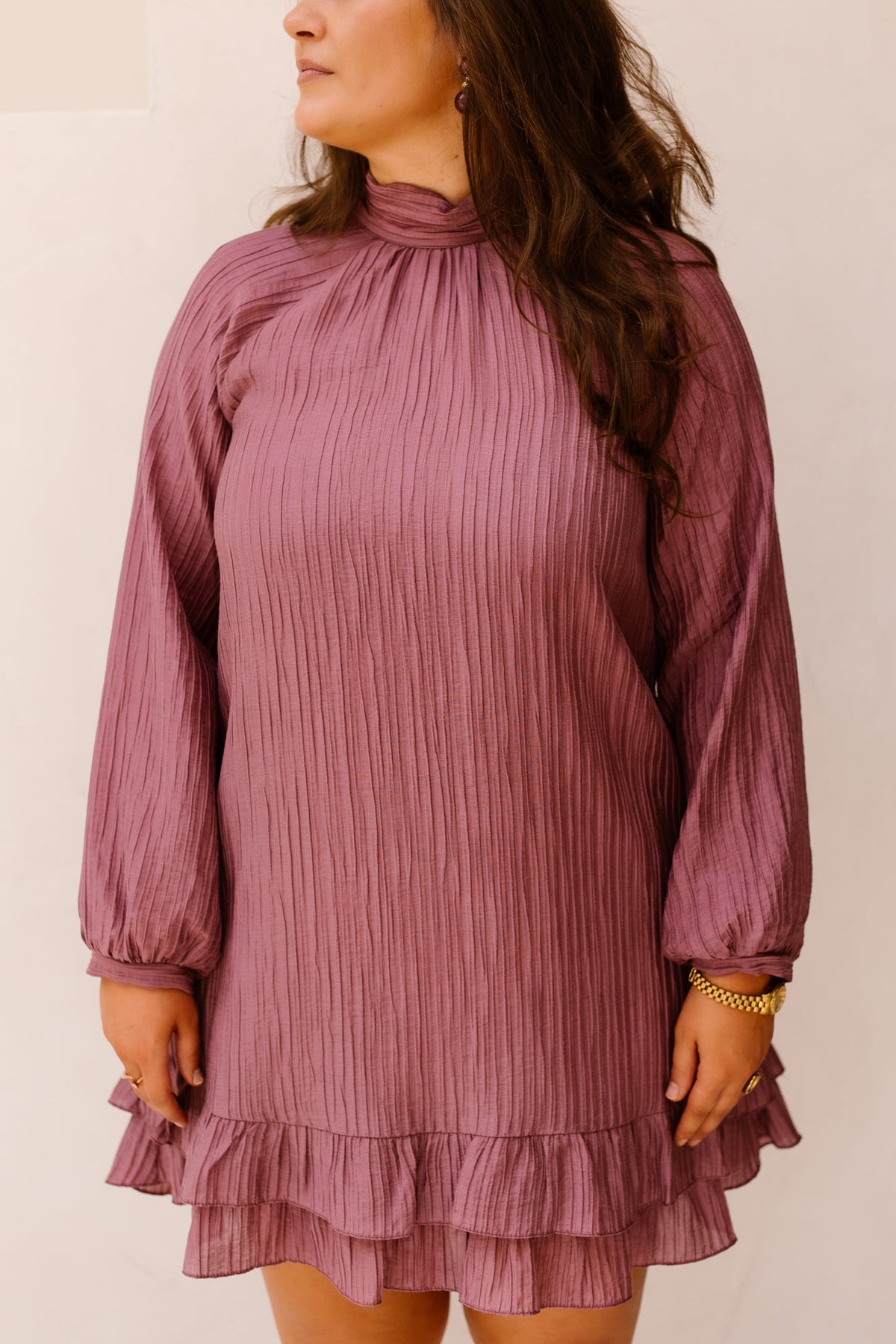 AimeeRC Dress Darkrose - Bij Keesje - Rinascimento - Jurk