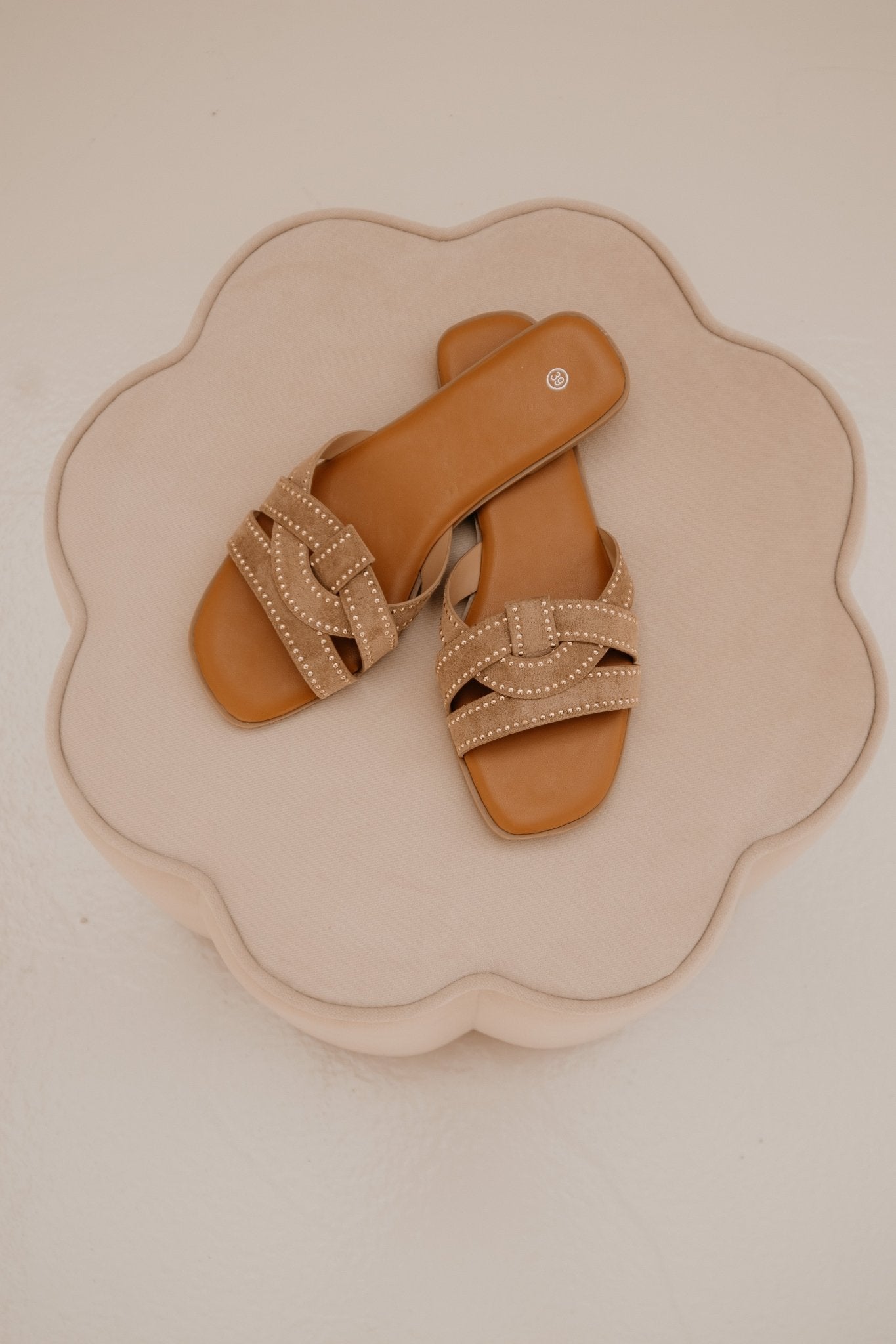 Almere Slipper Taupe - Bij Keesje - Bij Keesje - Schoenen