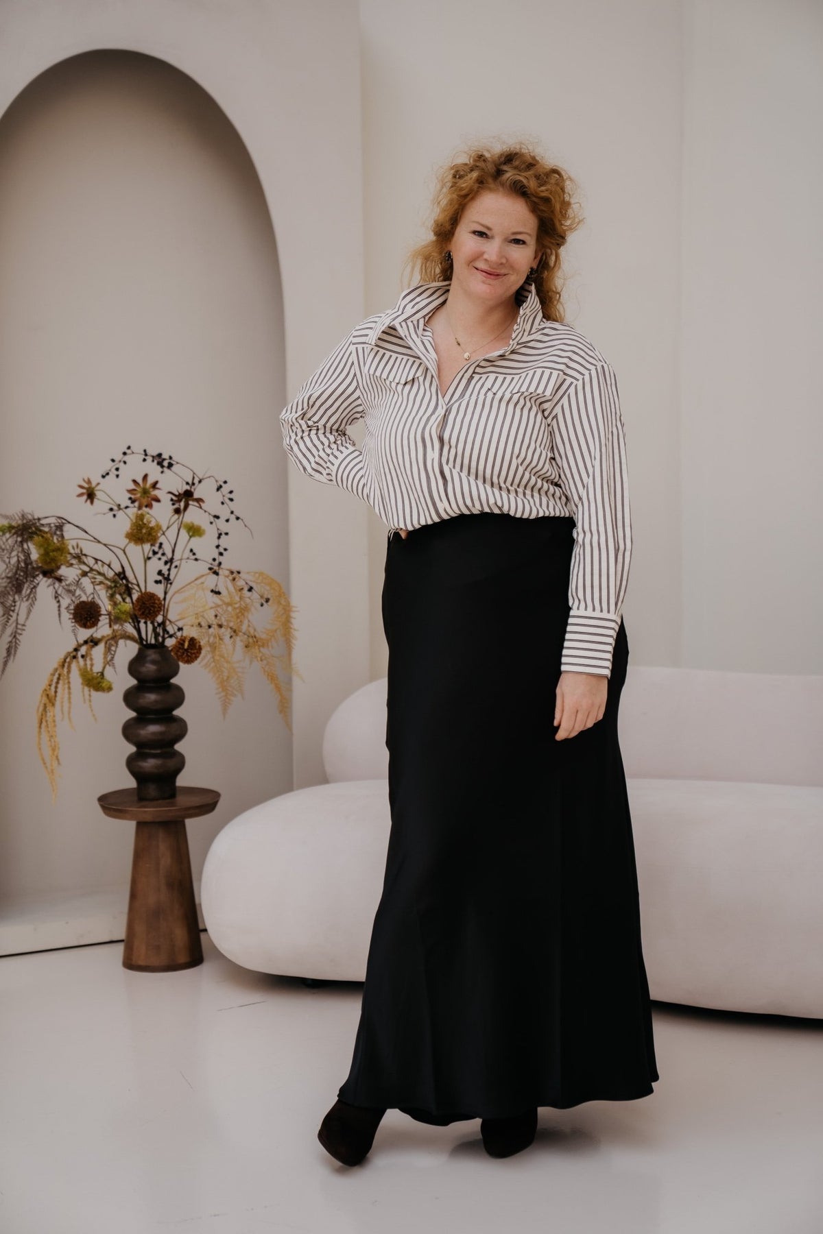 AndyCC stripe Pocket shirt black - Bij Keesje - Co'couture - Blouse