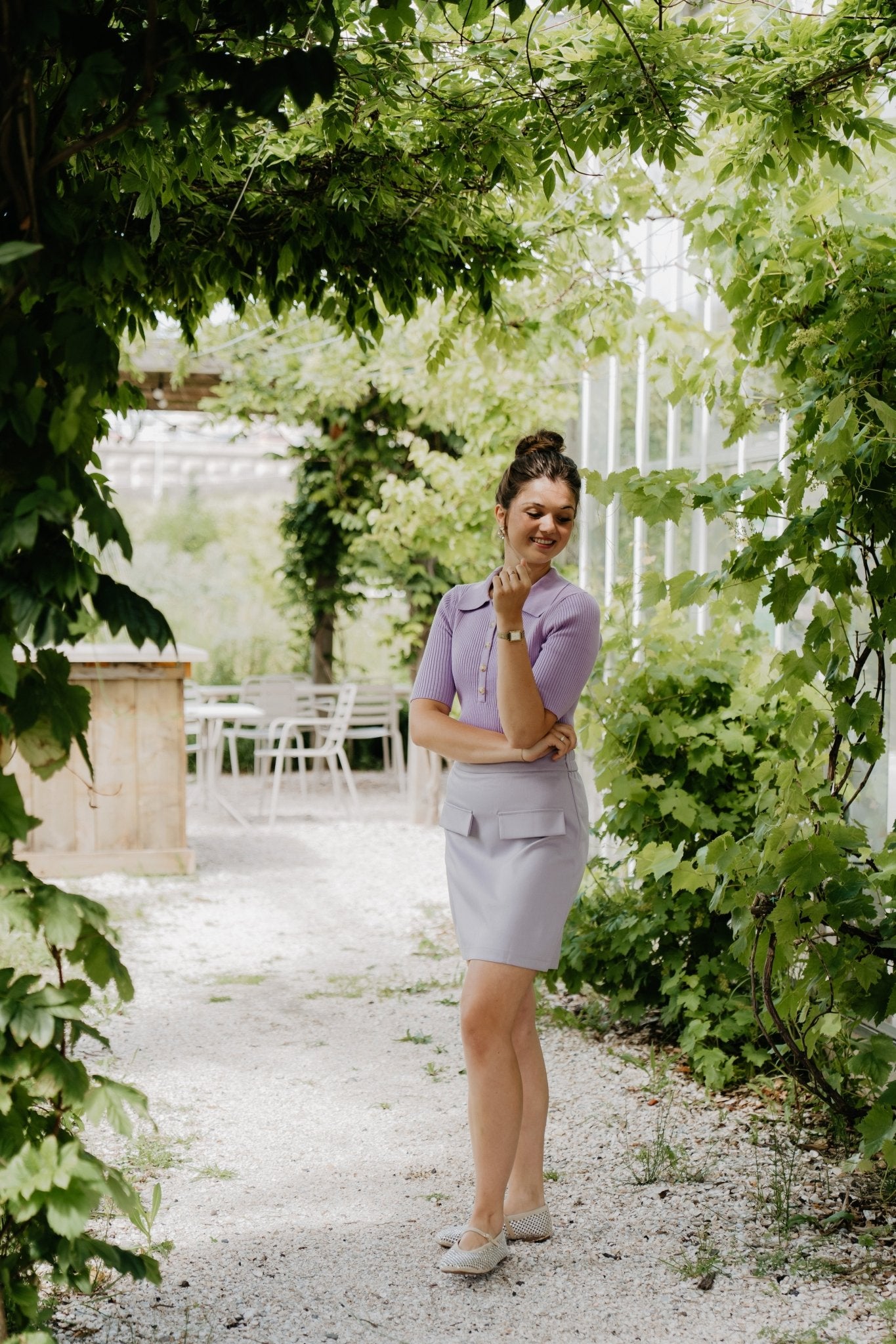 Anne Top Lilac - Bij Keesje - Bij Keesje The Label - Top