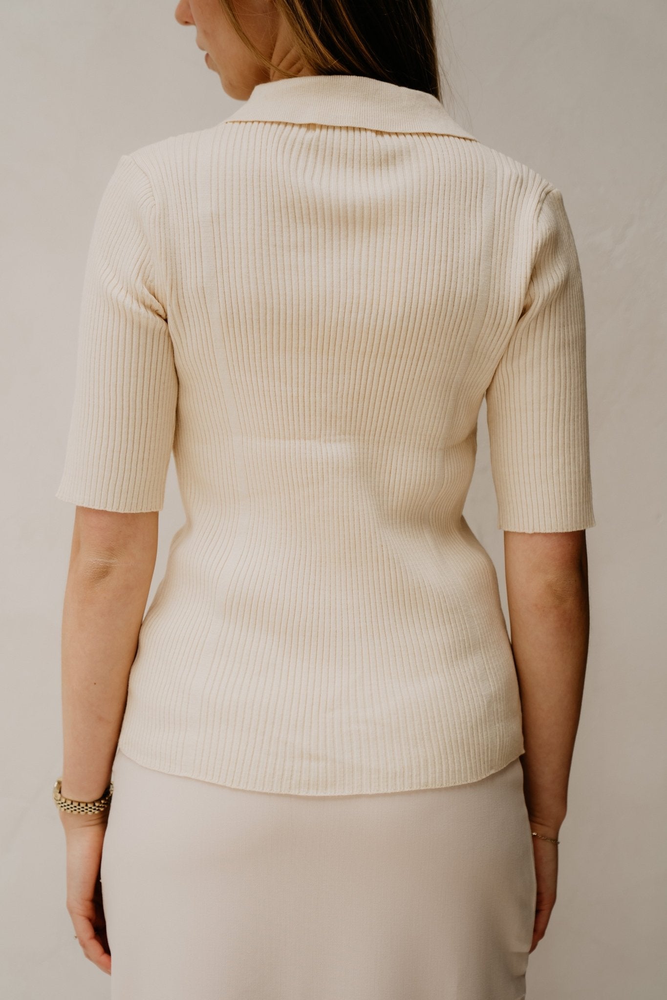 Anne Top Off White - Bij Keesje - Bij Keesje The Label - Top