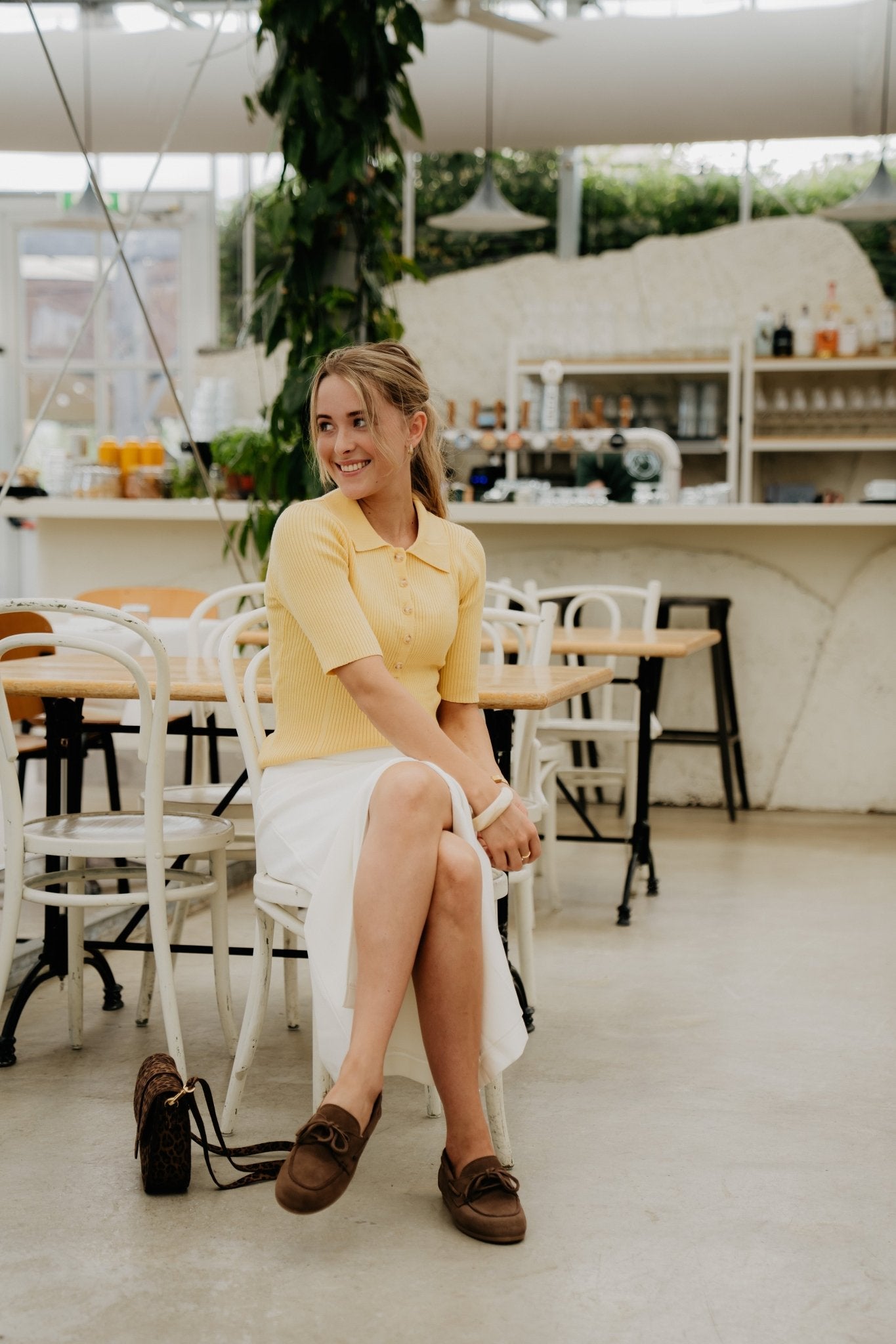 Anne Top Yellow - Bij Keesje - Bij Keesje The Label - Top