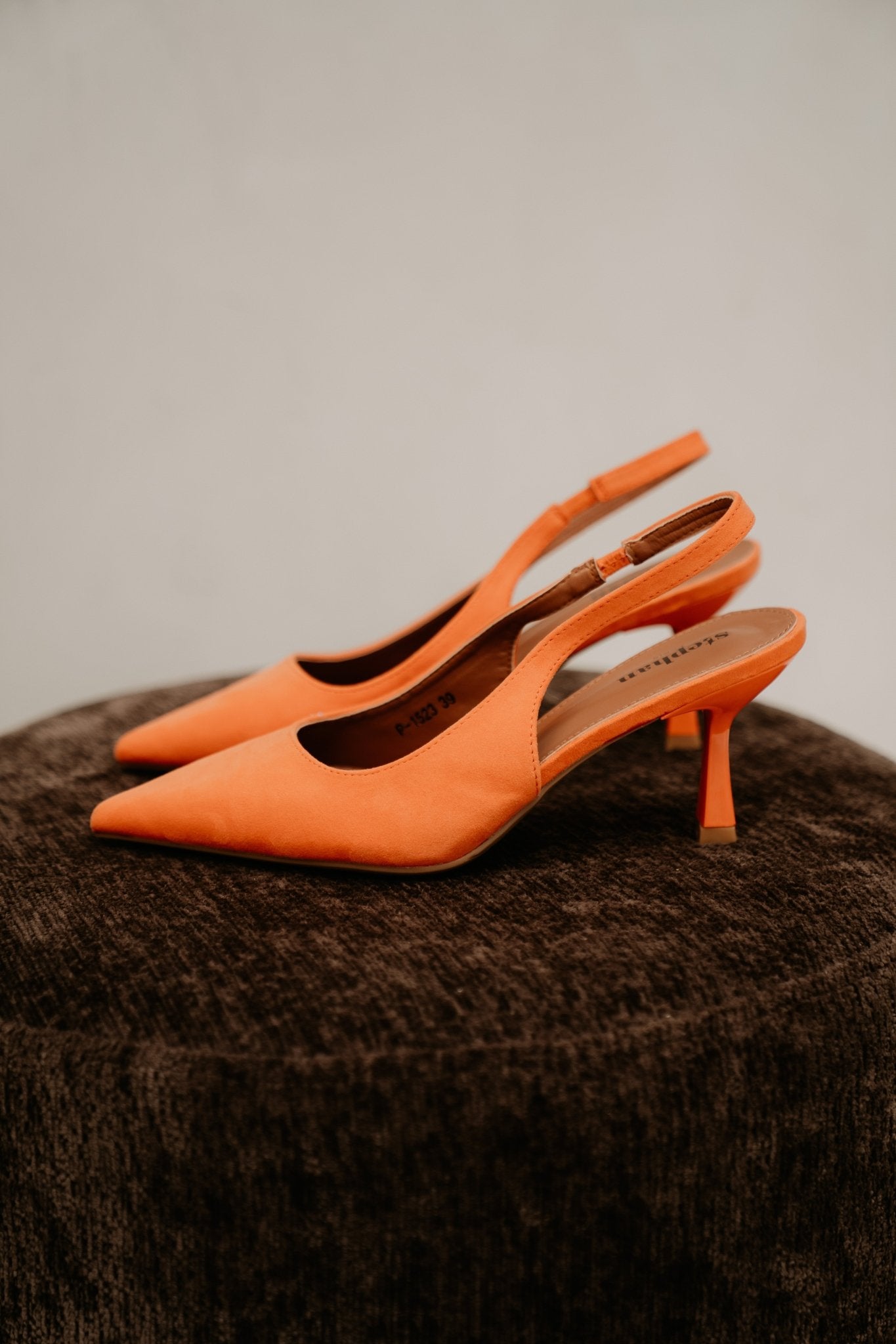 Aruba slingback oranje - Bij Keesje - Bij Keesje - Schoenen