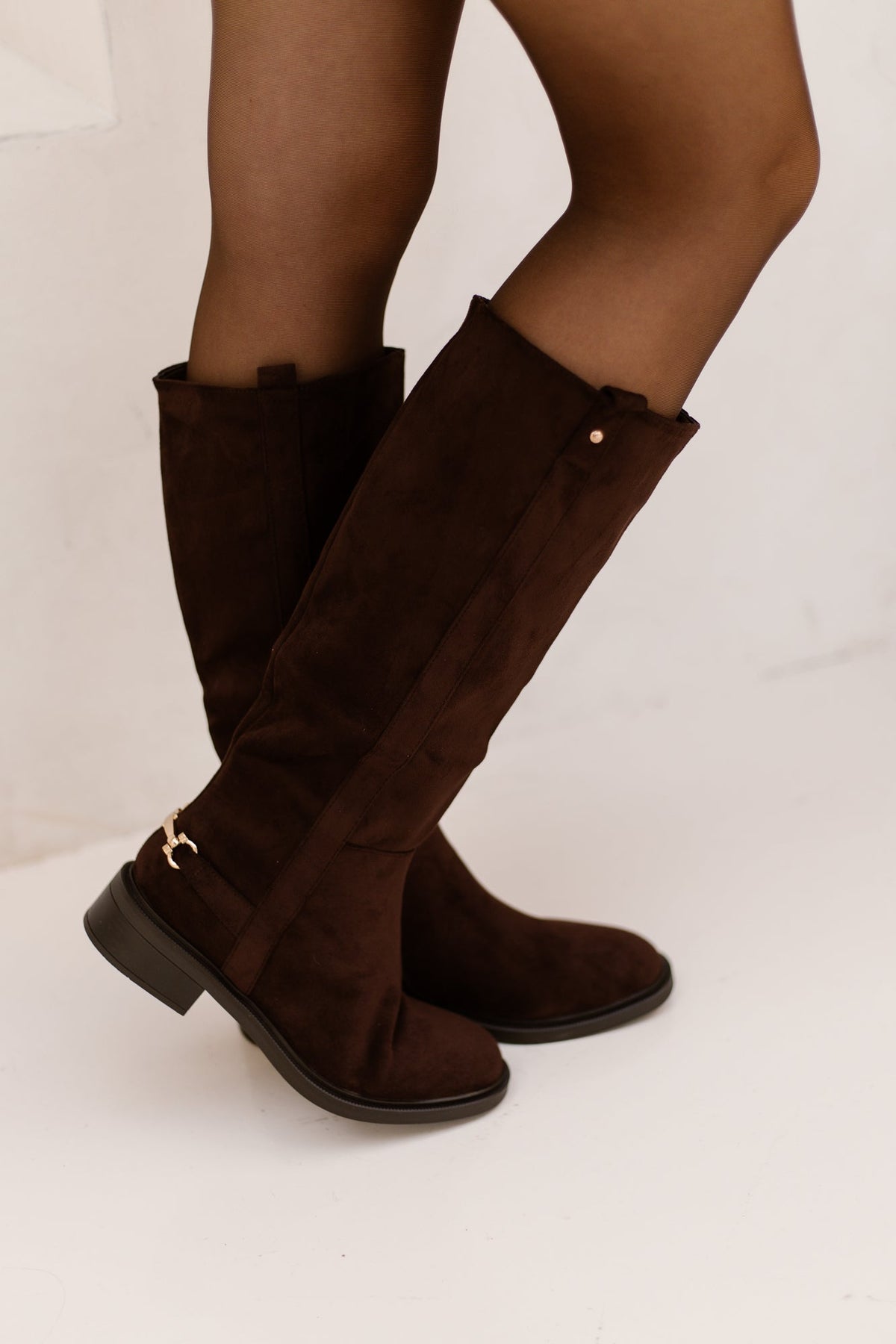 Austin Buckle Boots Darkbrown - Bij Keesje - Bij Keesje - Schoenen