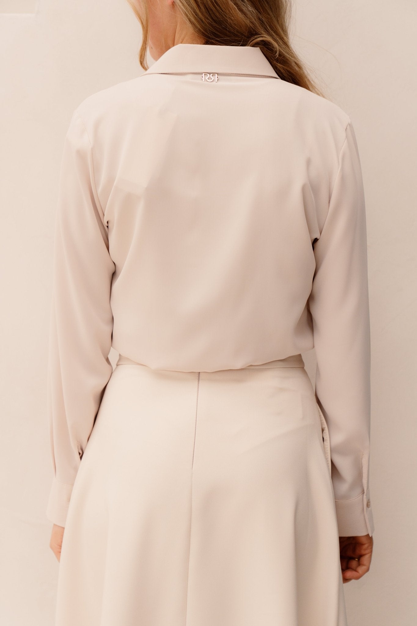 Beige chiaro beige camicia blouse - Bij Keesje - Rinascimento - Blouse