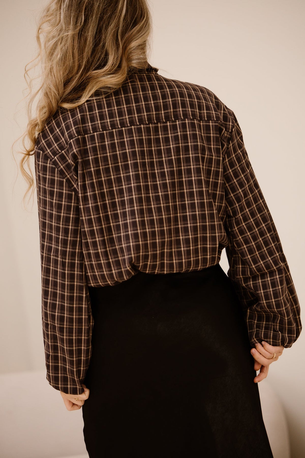 Bomber jacket black-brown - Bij Keesje - Bij Keesje - Jas