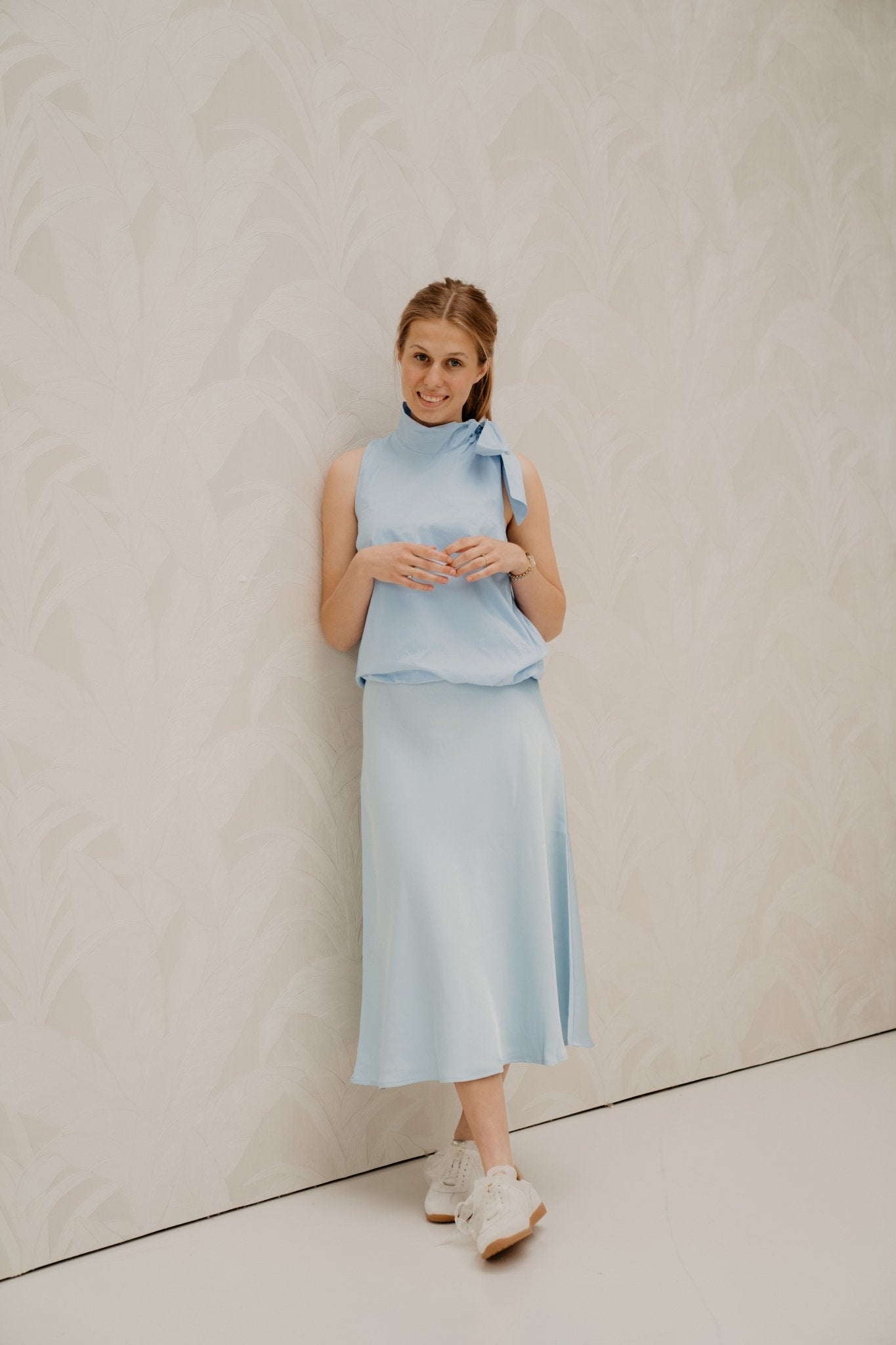 Bovary skirt light blue - Bij Keesje - Neo Noir - Rok
