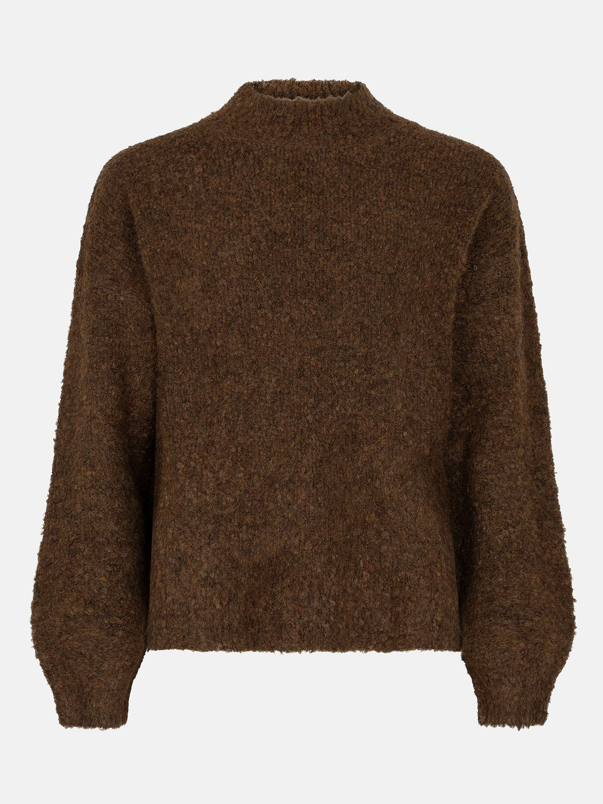 Brielle knitted sweater Coffee Brown - Bij Keesje - YDENCE - Trui