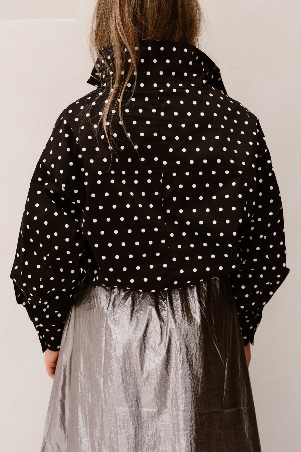 Callisa Dot Jacket Black - Bij Keesje - Neo Noir - jas
