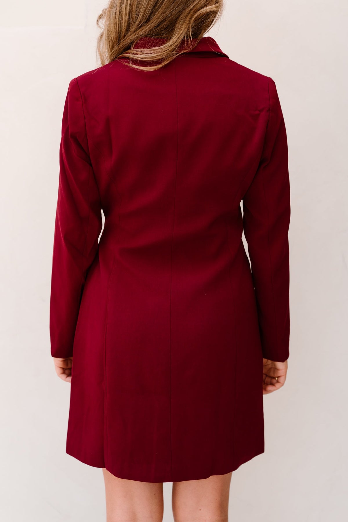 Carmel Dress Burgundy - Bij Keesje - YDENCE - Jurk