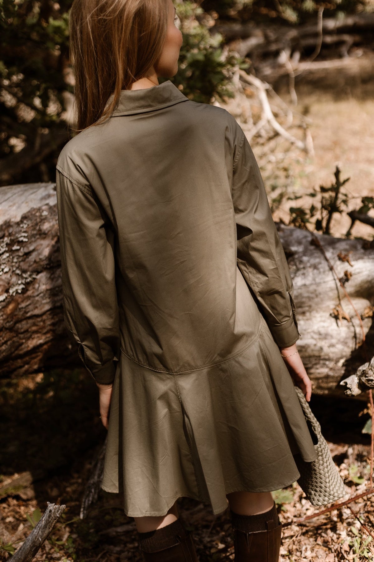 Cato Dress Armygreen - Bij Keesje - Bij Keesje The Label - Jurk