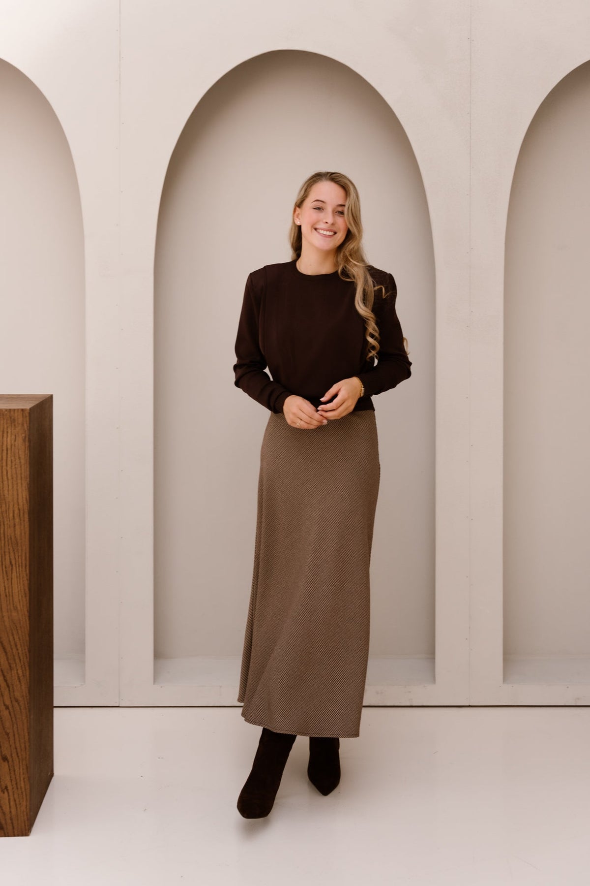 Dora top brown - Bij Keesje - Bij Keesje - Top